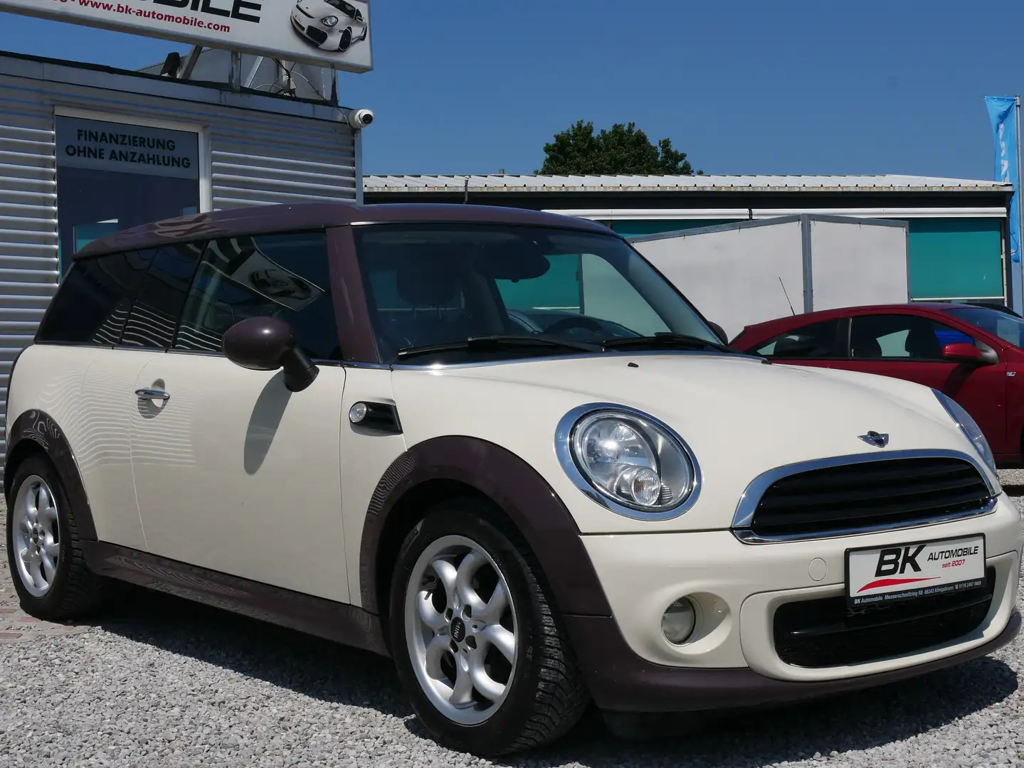 MINI One D Clubman Allwetterreifen Navi Klimaautomatik Bluetooth USB Blanc - 1