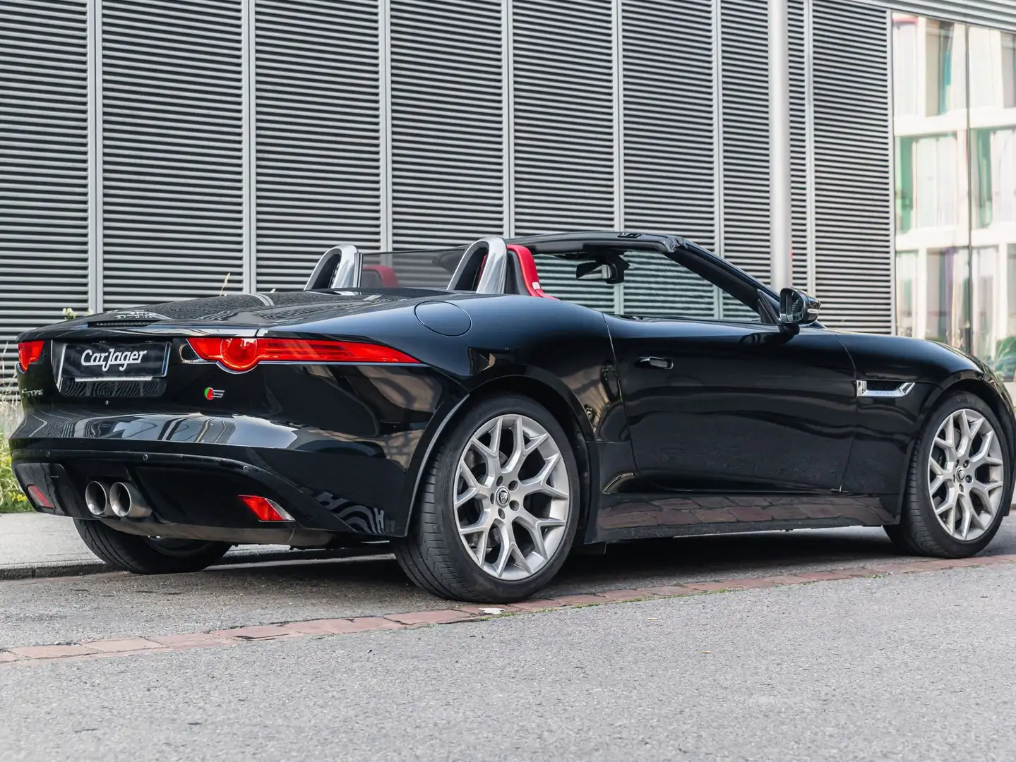 Jaguar F-Type F-Type Cabriolet V6 S 3.0 380 Suralimenté A Noir - 2