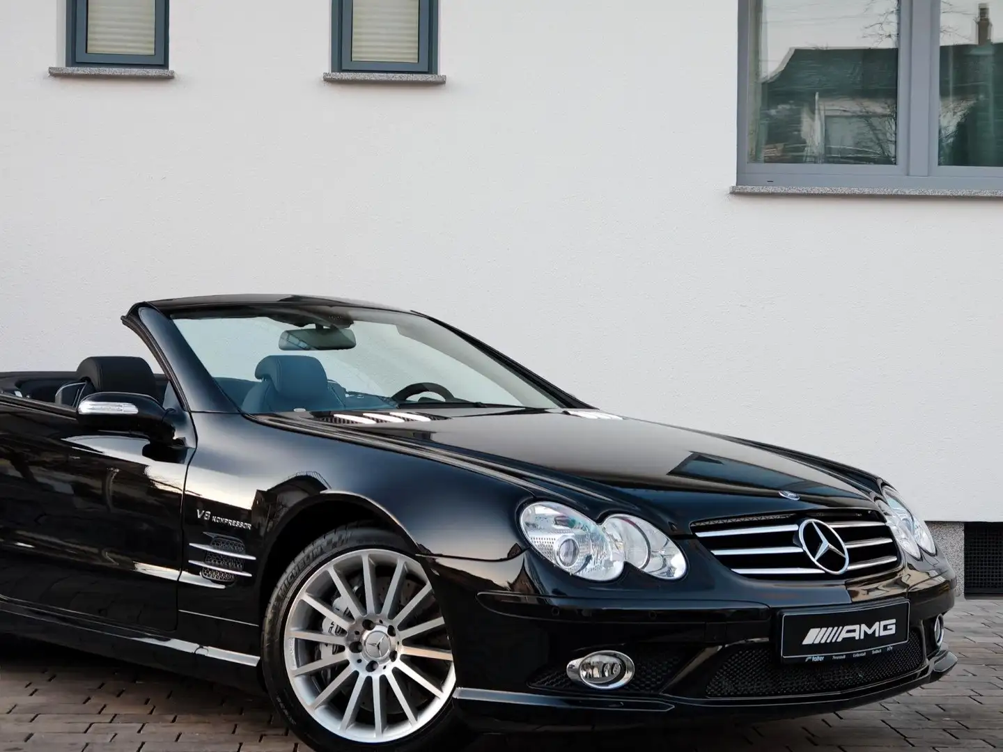 Mercedes-Benz SL 55 AMG 517 PS | 1. HAND | ORIG. 79 TKM | BRD Nero - 1