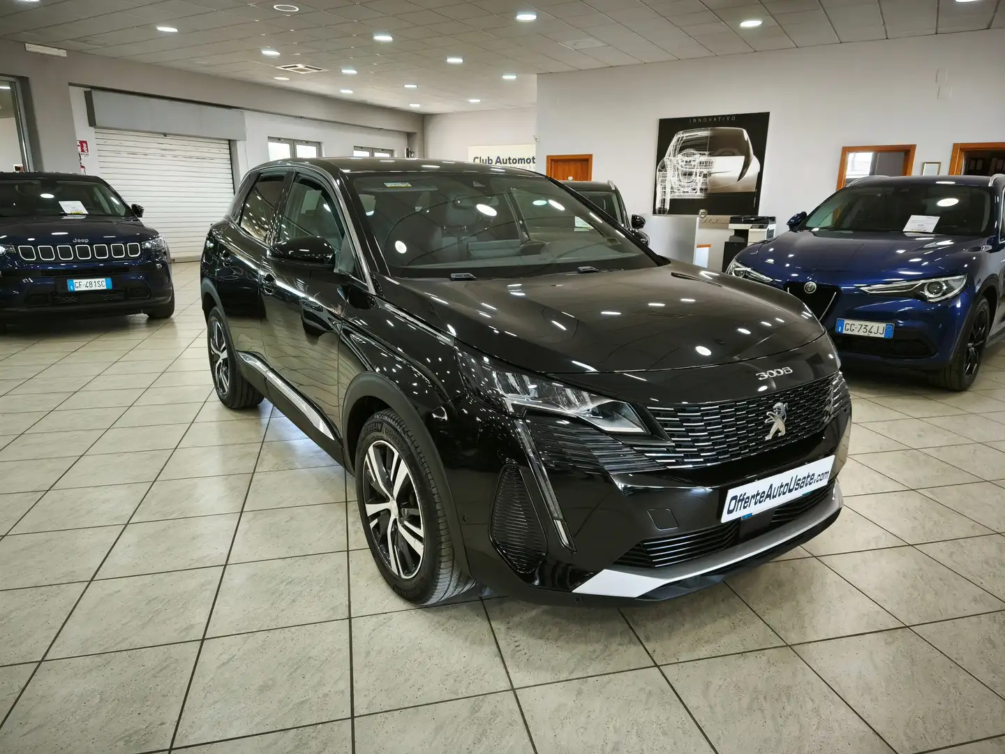 Peugeot 3008 3008 1.2 puretech t Allure Pack s Zwart - 1