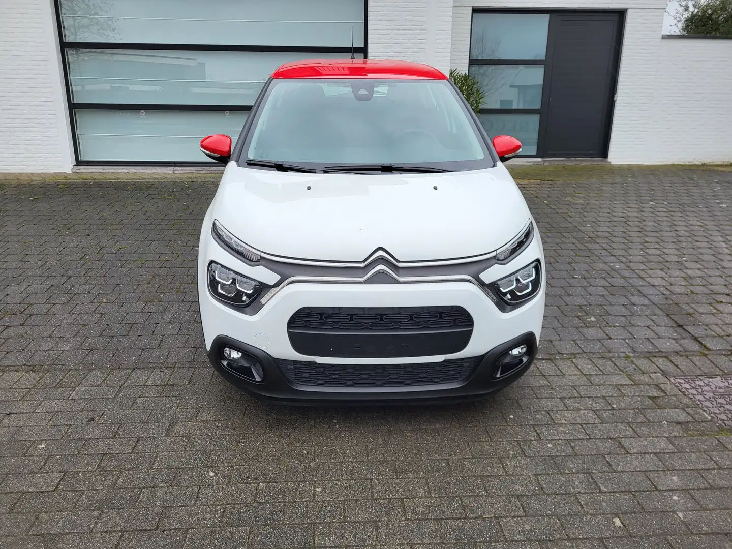 Citroen C3 1.2i PureTech Shine  WIT ROOD SENSOREN APPCONNECT Blanco - 1