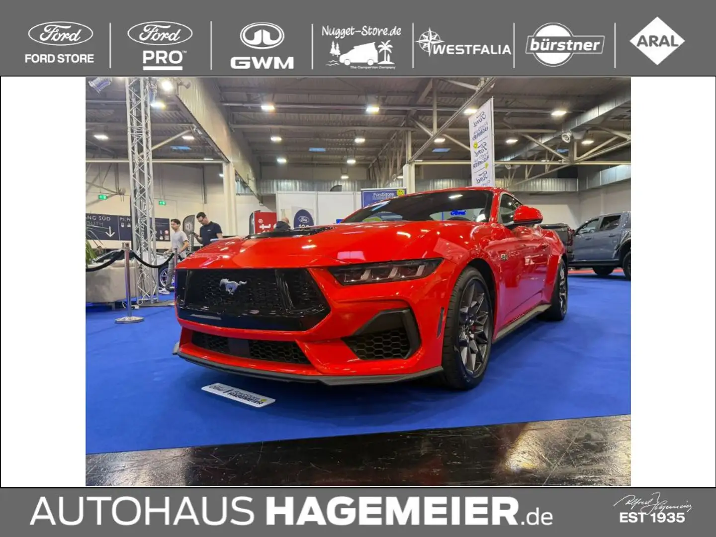 Ford Mustang MUSTANG GT MAGNERIDE >>13.000 EUR RABATT<< Rot - 1