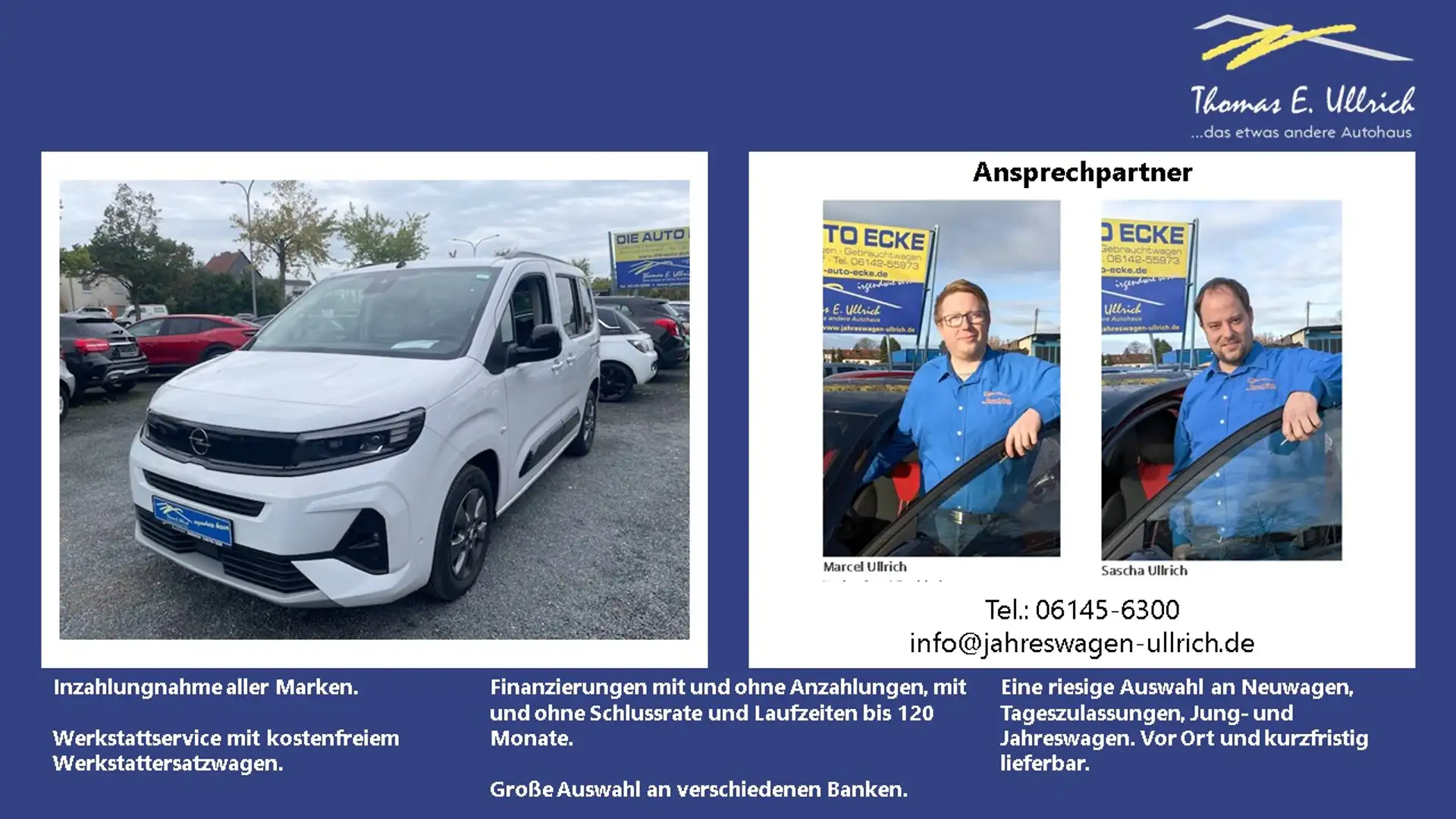 Opel Combo Life 1.5D GS Automatik Weiß - 1