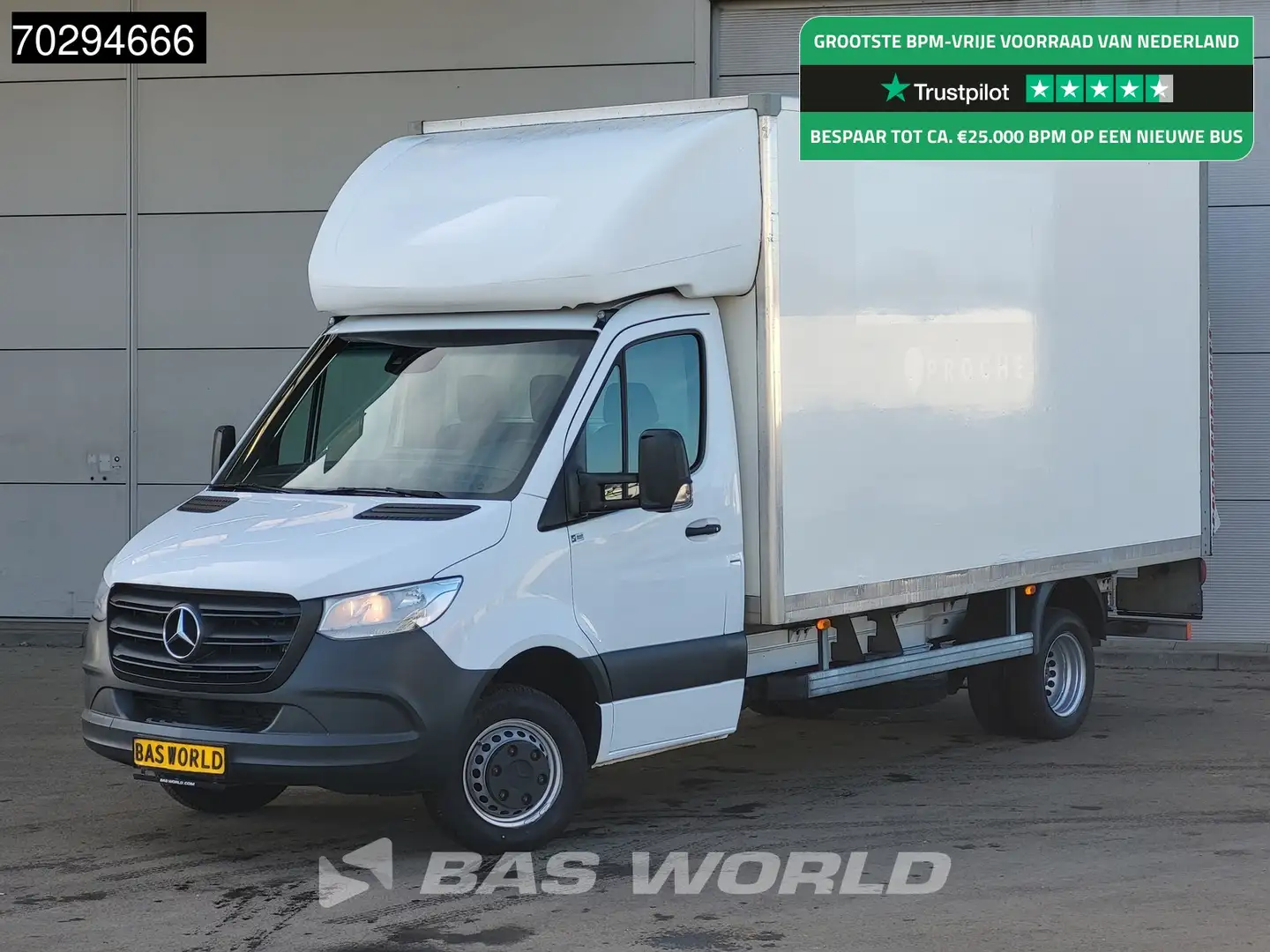 Mercedes-Benz Sprinter 514 CDI D'Hollandia Laadklep Dubbellucht Bakwagen Blanc - 1