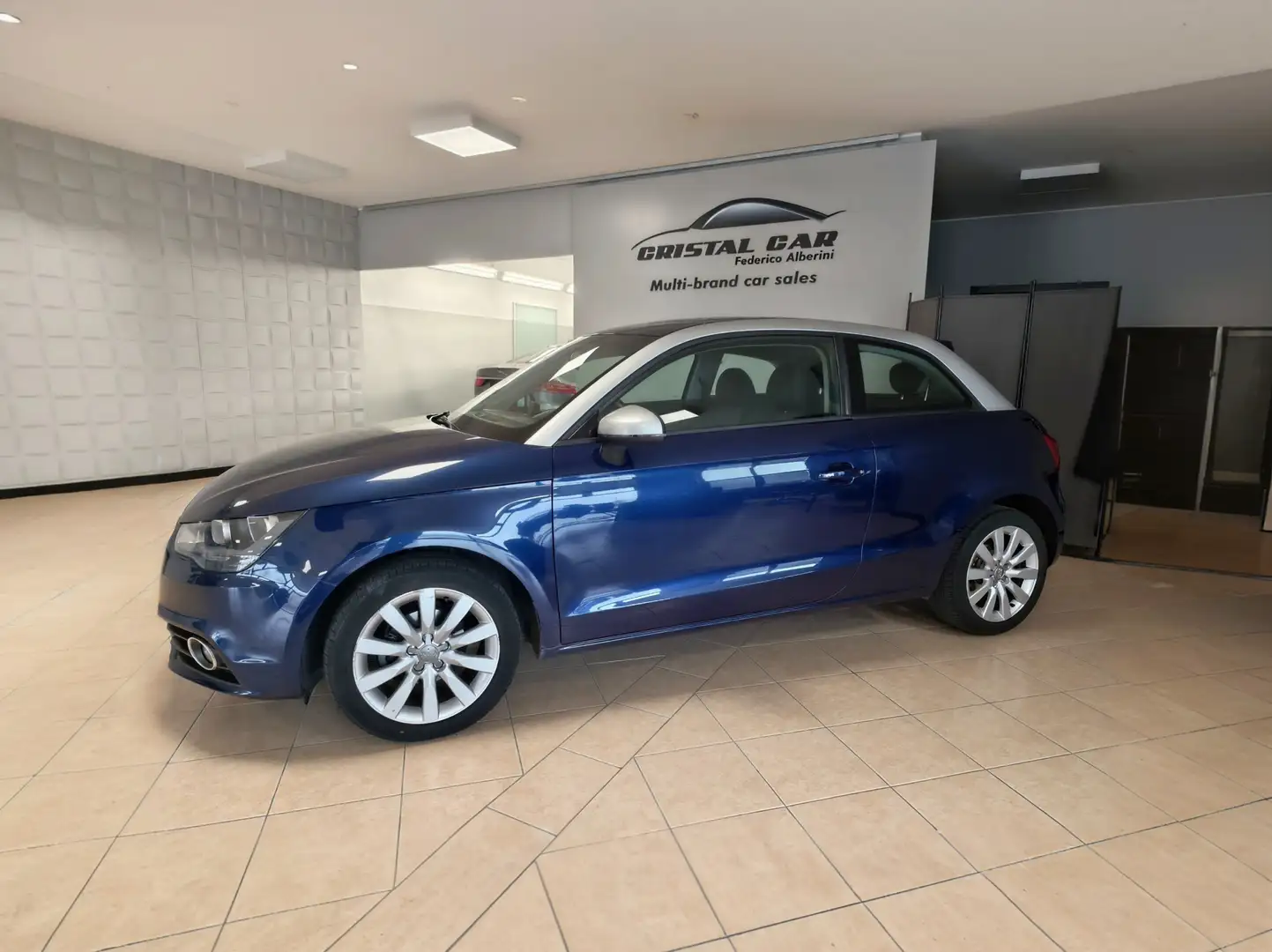 Audi A1 A1 AMBITION, 1 PROP., KM CERTIFICATI Azul - 2