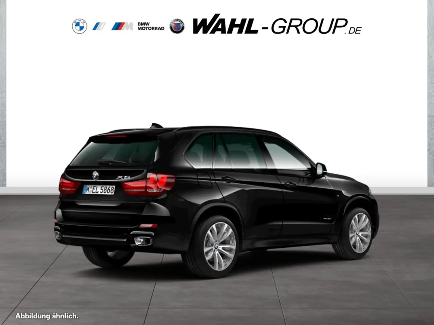 BMW X5 xDrive40d M Sport Standhzg Panorama Adapt LED Head Noir - 2