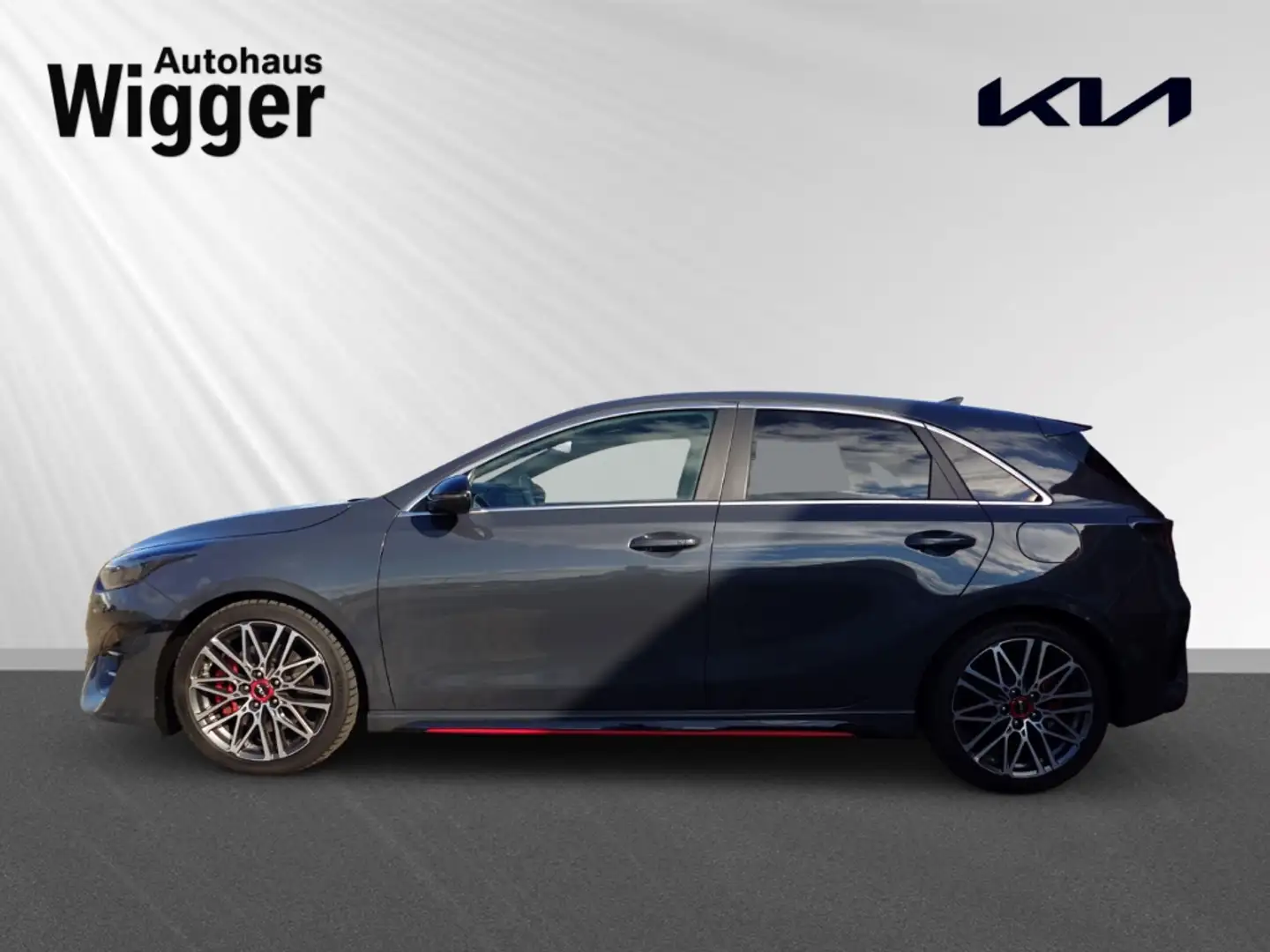 Kia Ceed / cee'd 1.6 T-GDI GT GD/Komfort/Perform. Abgasanl. Gris - 2