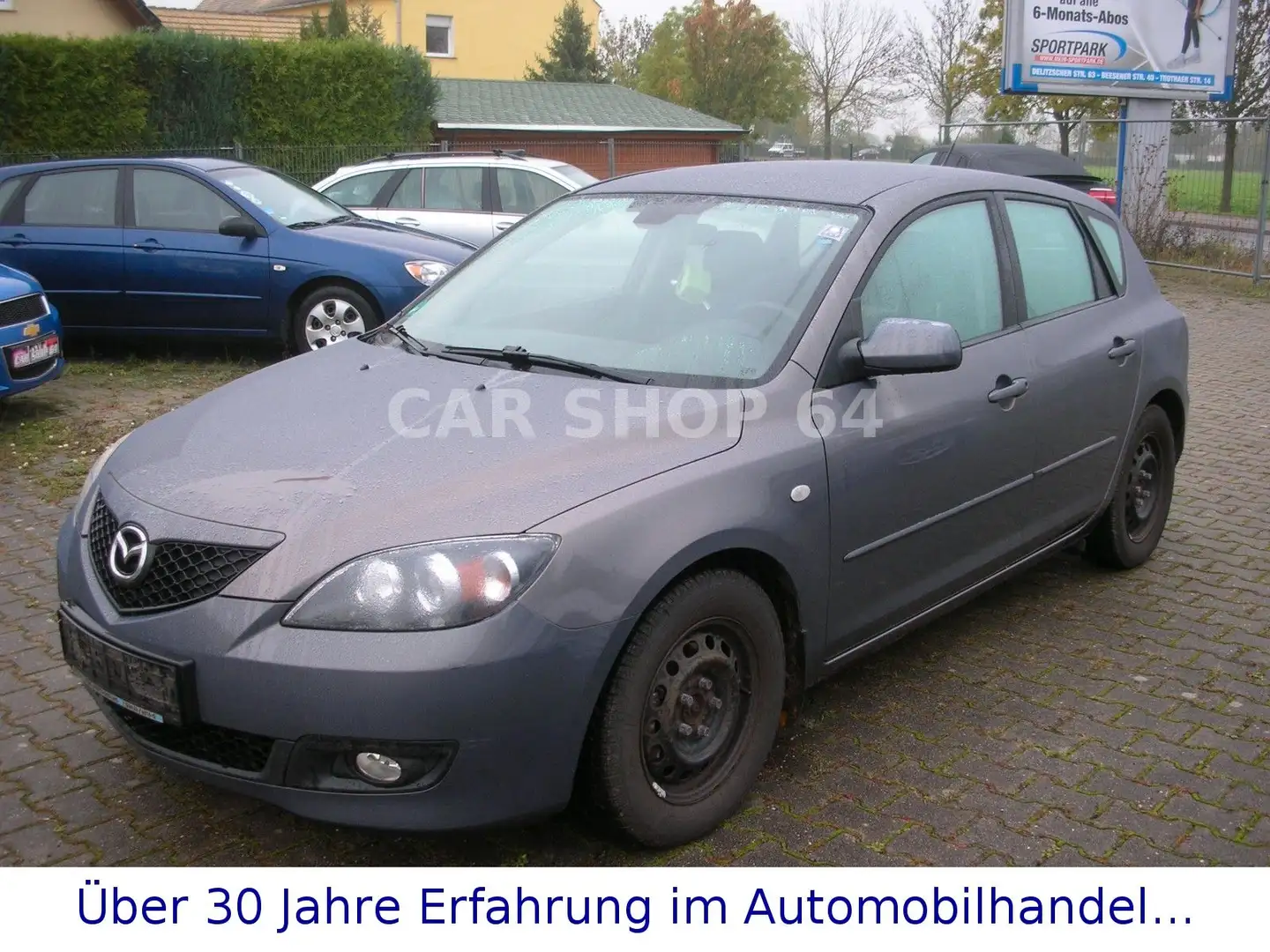 Mazda 3 Lim. 1.6 Sport Active -TÜV-NEU- Grau - 1