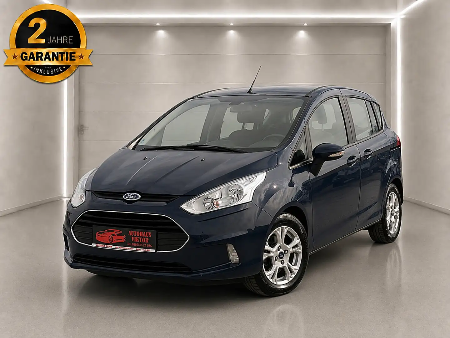 Ford B-Max B-MAX Trend N 1,0 EcoBoost Start/Stop*WENIG KM,... Blau - 1