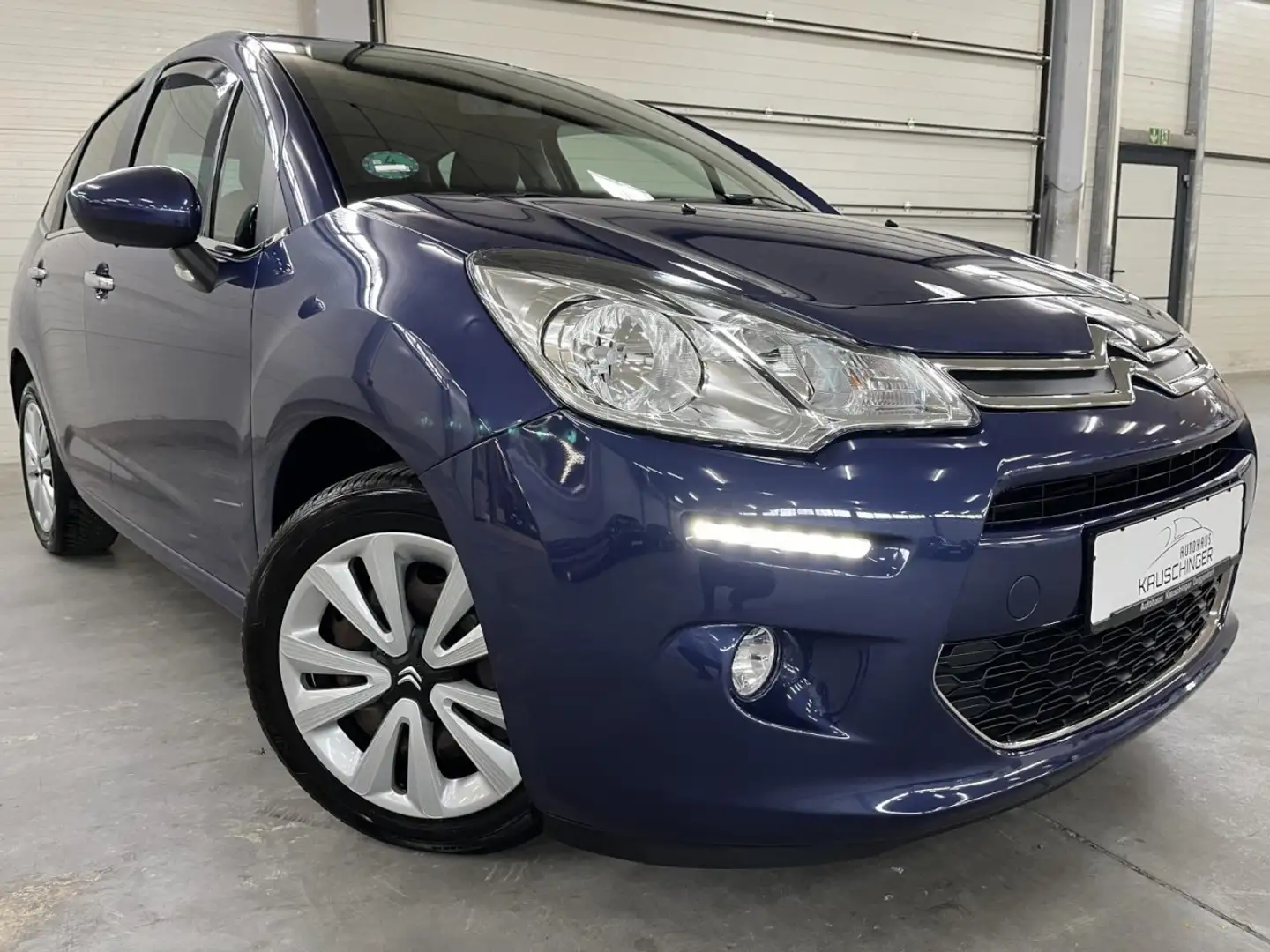 Citroen C3 Selection 52TSKM SHZ KLIMA PDC TÜV/AU NEU GRA Blauw - 2