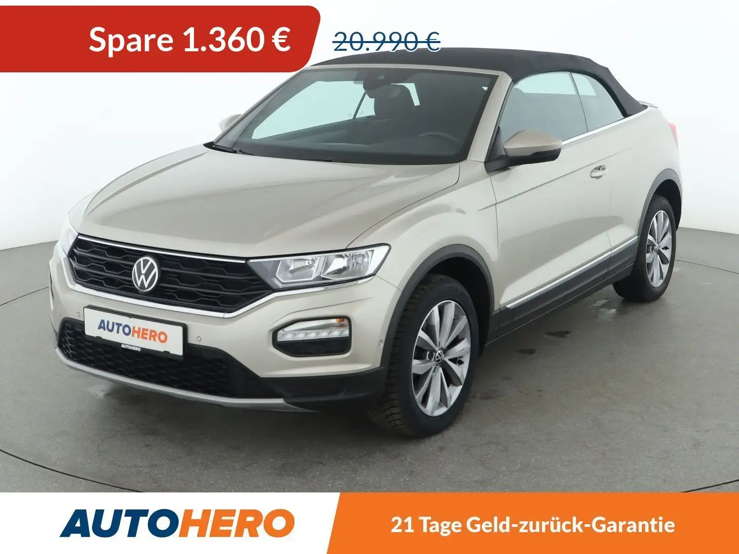 Volkswagen T-Roc 1.0 TSI Style*NAVI*CAM*PDC*SHZ*ACC*KLIMA*GARANTIE* Grigio - 1