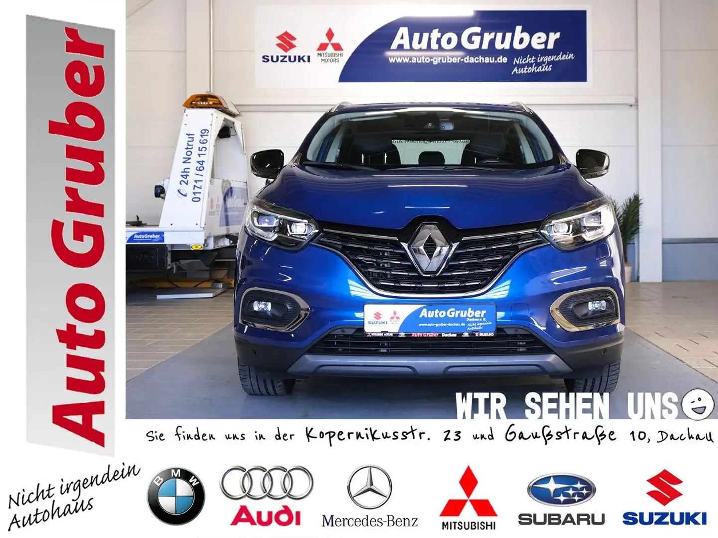 Renault Kadjar Bose Edition LED*PDC*Sthz*Navi*Kamera*BT* Bleu - 1