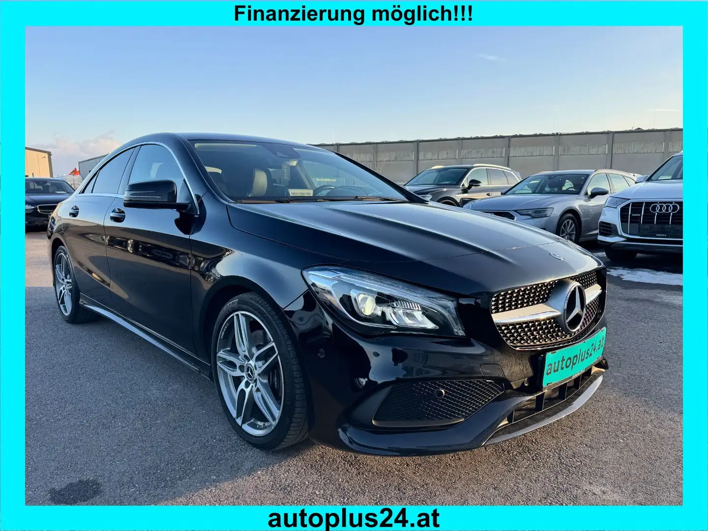 Mercedes-Benz CLA 220 d Aut. AMG Line Schwarz - 1