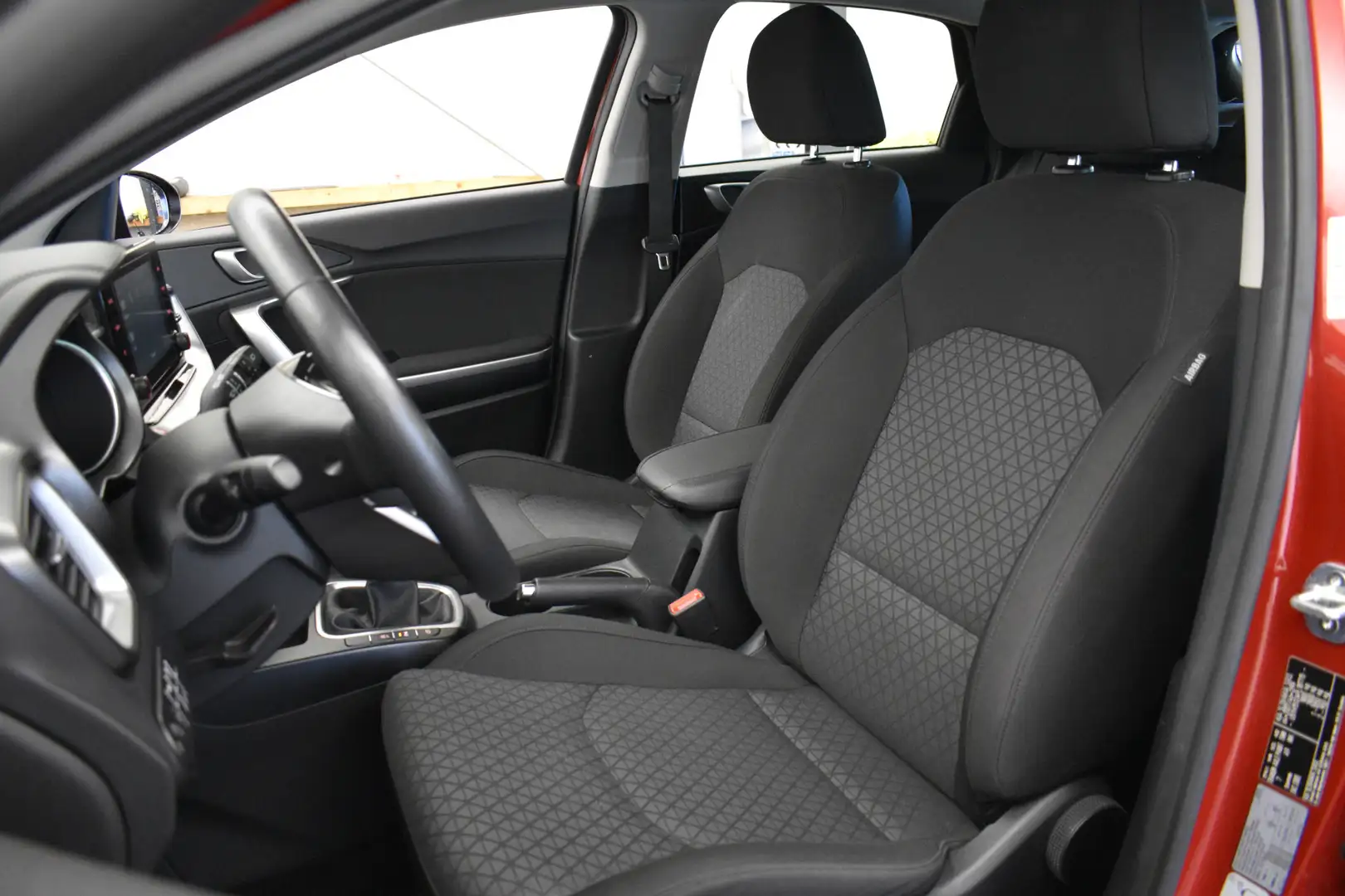 Kia Ceed / cee'd 1.0 T-GDi ComfortLine Camera CarplayNavi Stoel\stu Rood - 2