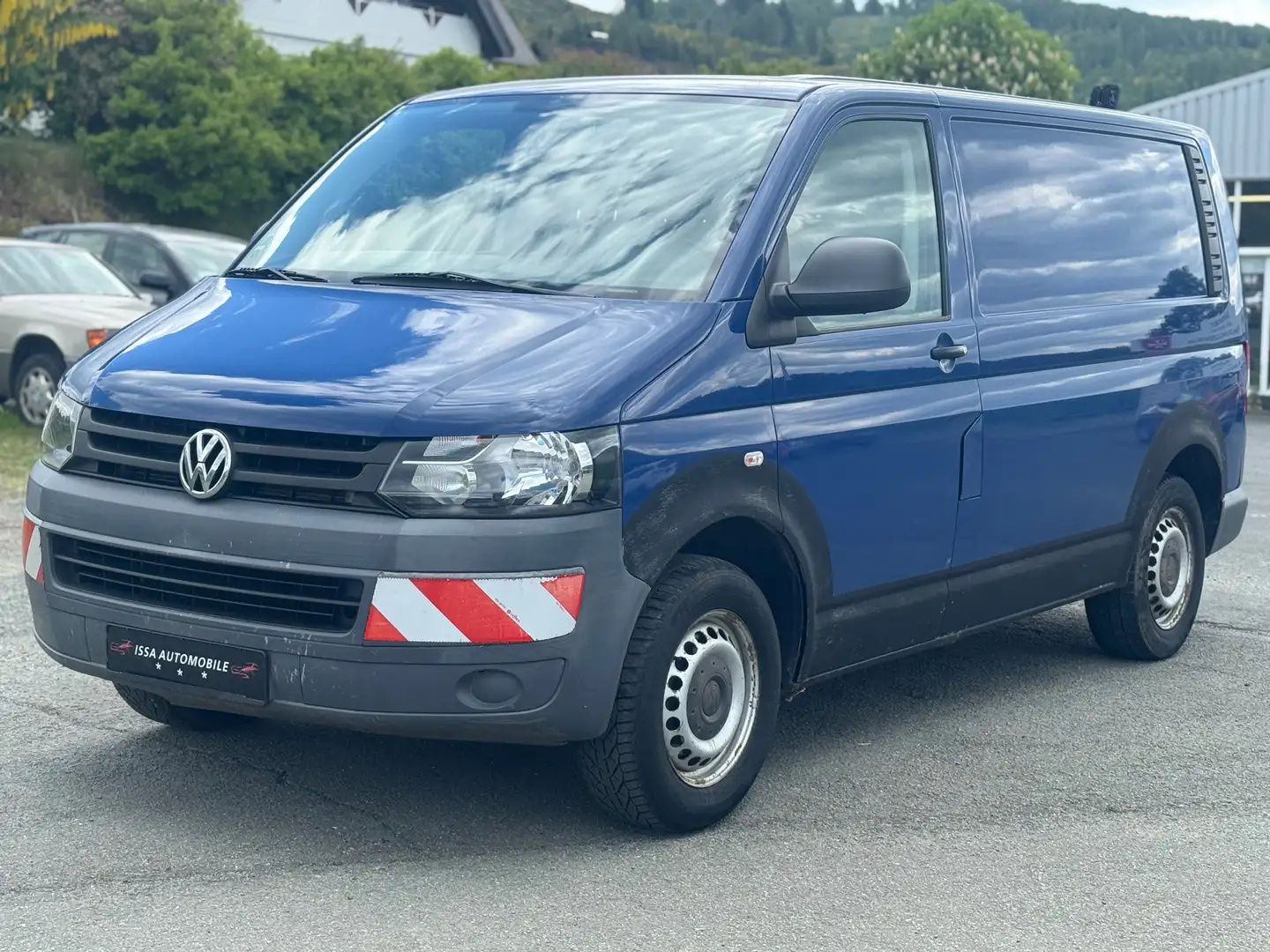 Volkswagen T5 Transporter Kasten 4Motion/AHK/TÜV/Euro5/Leder/Mwst/ Blauw - 2