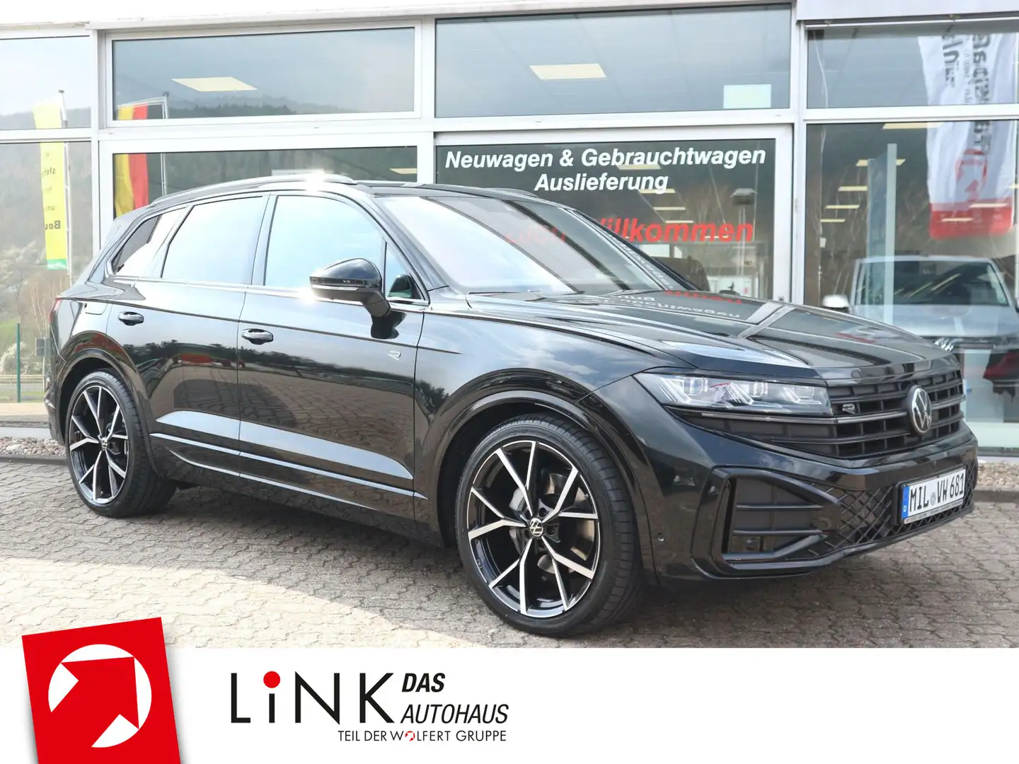 Volkswagen Touareg R-Line 3.0 TDI 4M ABT 330 PS AHK PANO ST Noir - 1