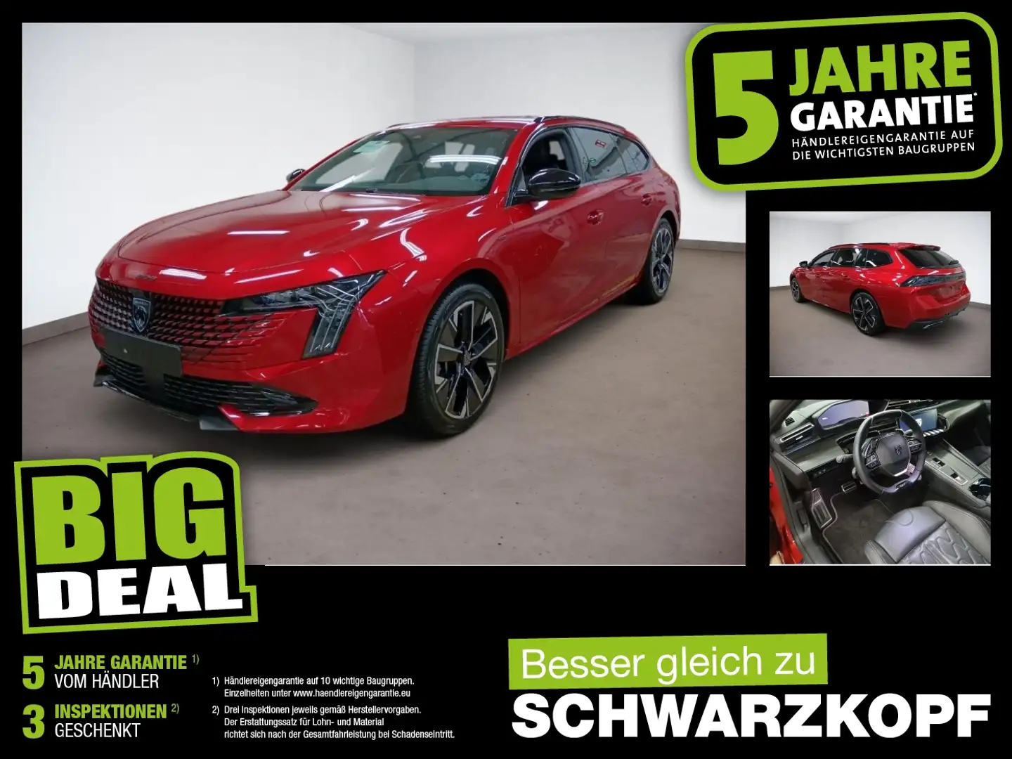 Peugeot 508 1.2 PureTech LED,Sitzheizung,Navi,USB Rot - 1