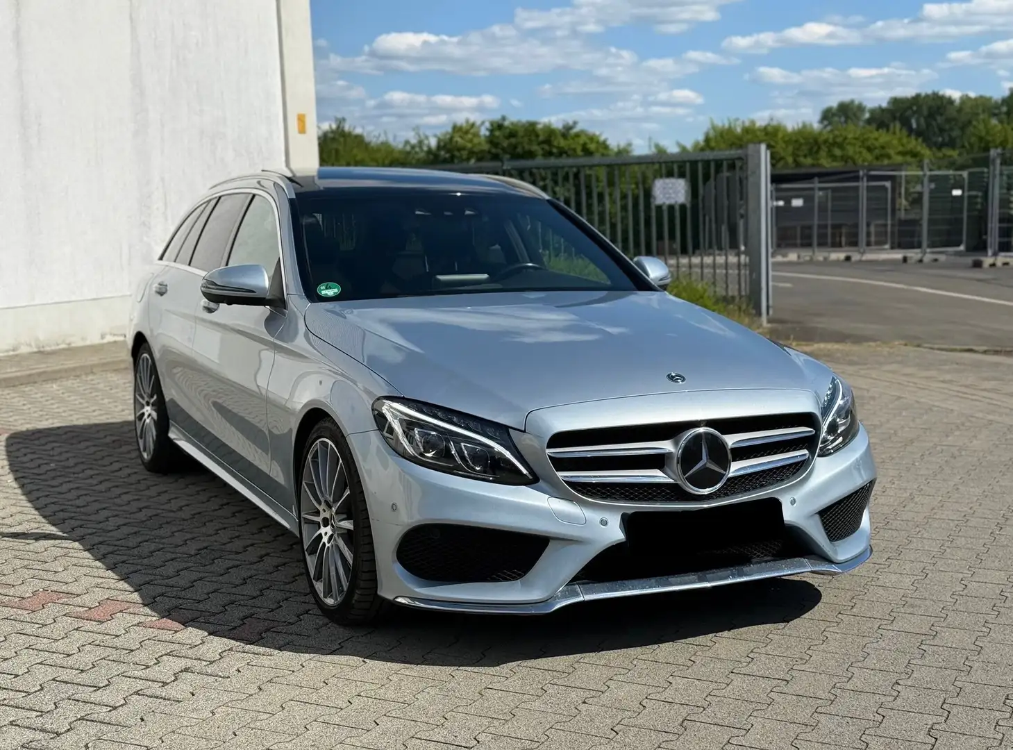 Mercedes-Benz C 250 C 250 d T 9G- AMG Line Edition C-Pano-Burmester Plateado - 2