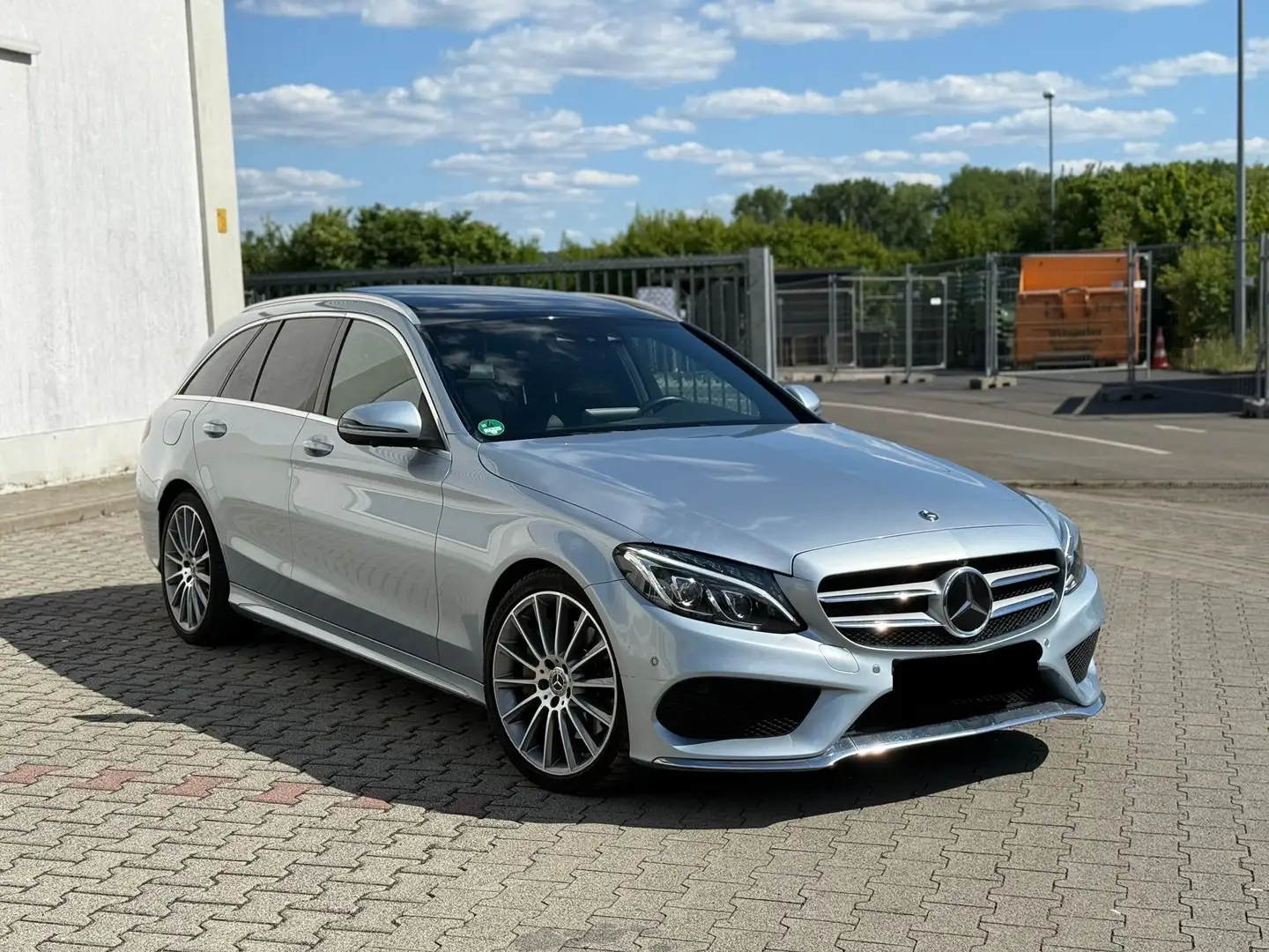 Mercedes-Benz C 250 C 250 d T 9G- AMG Line Edition C-Pano-Burmester Plateado - 1