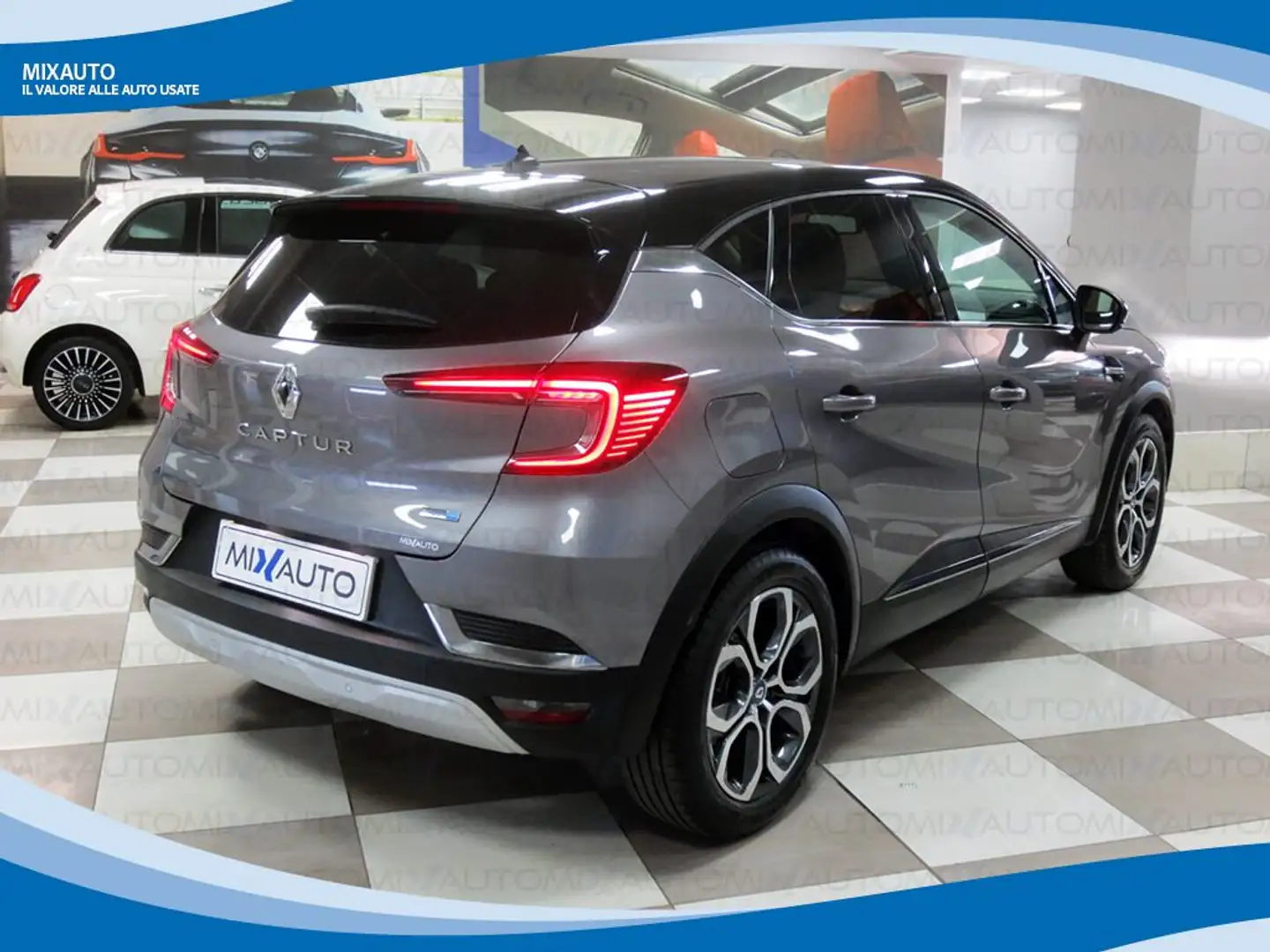 Renault Captur 1.6 eTech Hybrid 145cv Intens AUT EU6 Gris - 2