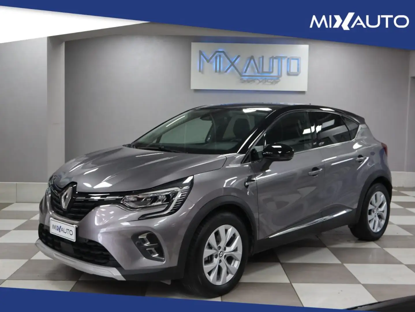 Renault Captur 1.6 eTech Hybrid 145cv Intens AUT EU6 Gris - 1