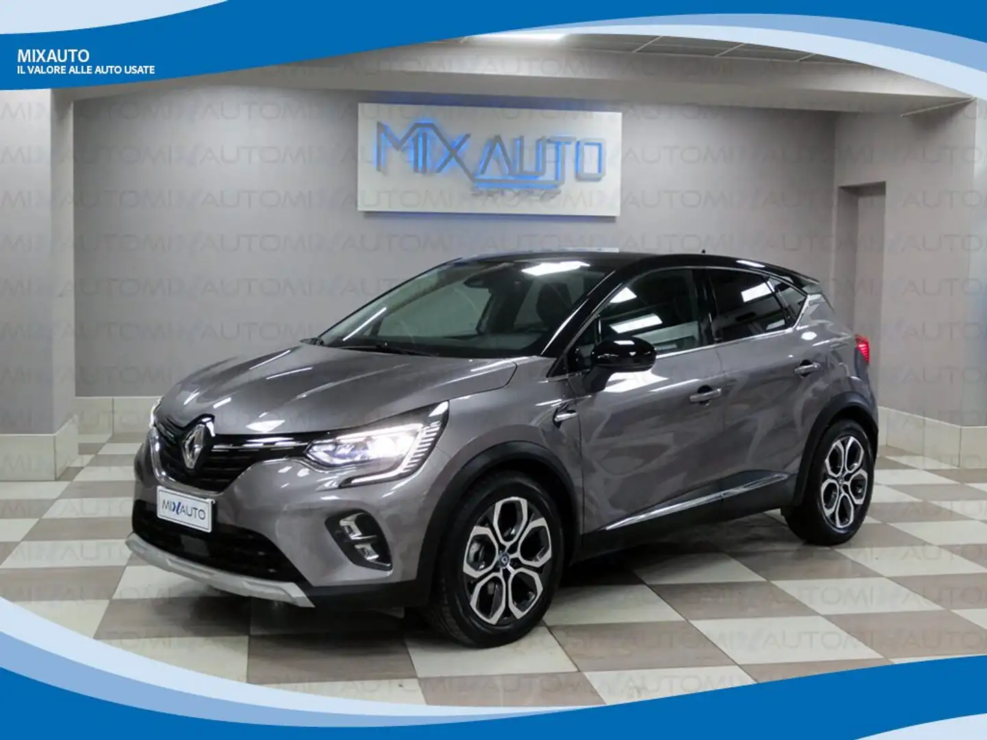 Renault Captur 1.6 eTech Hybrid 145cv Intens AUT EU6 Gris - 1