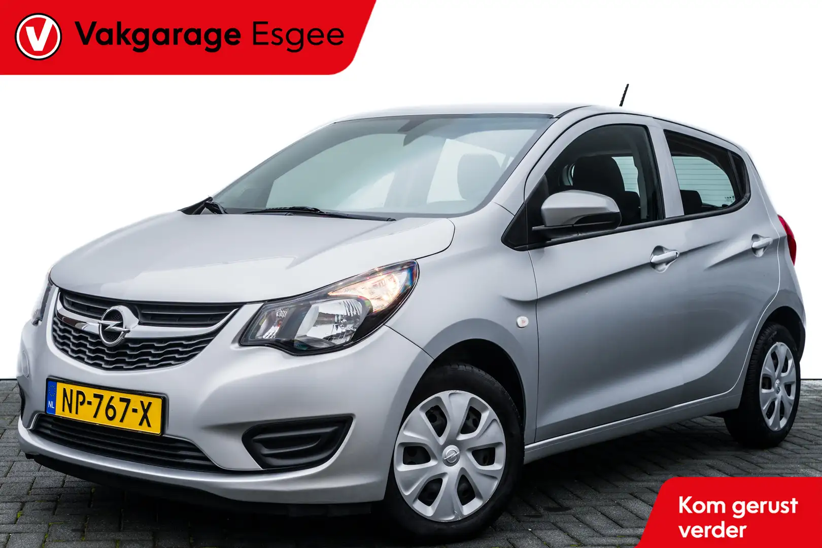 Opel Karl 1.0 75 PK ecoFLEX Edition | 37.700 KM | Trekhaak | Gris - 1
