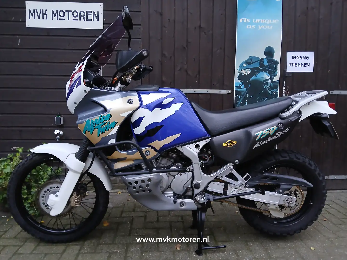 Honda XRV 750 Weiß - 1