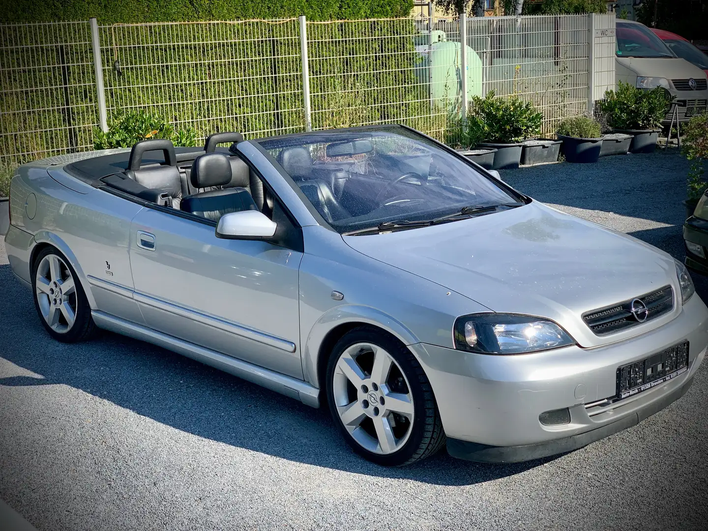 Opel Astra 1.8 16V BERTONE Cabrio/LEDER/ALU/KLIMA/TÜV Šedá - 1
