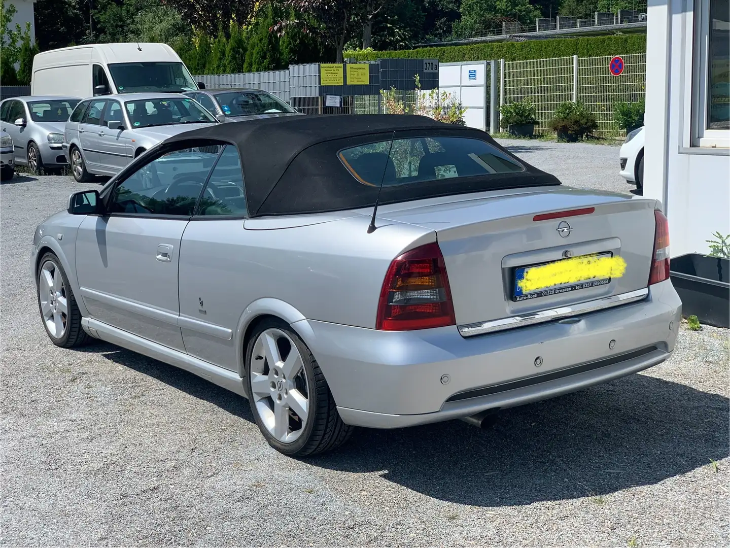 Opel Astra 1.8 16V BERTONE Cabrio/LEDER/ALU/KLIMA/TÜV Gris - 2