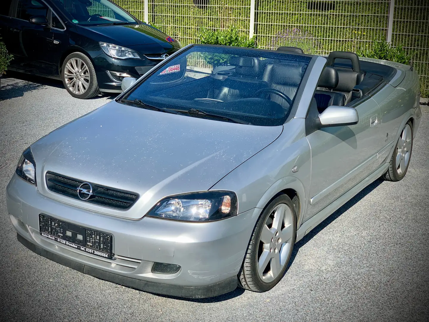 Opel Astra 1.8 16V BERTONE Cabrio/LEDER/ALU/KLIMA/TÜV Šedá - 2