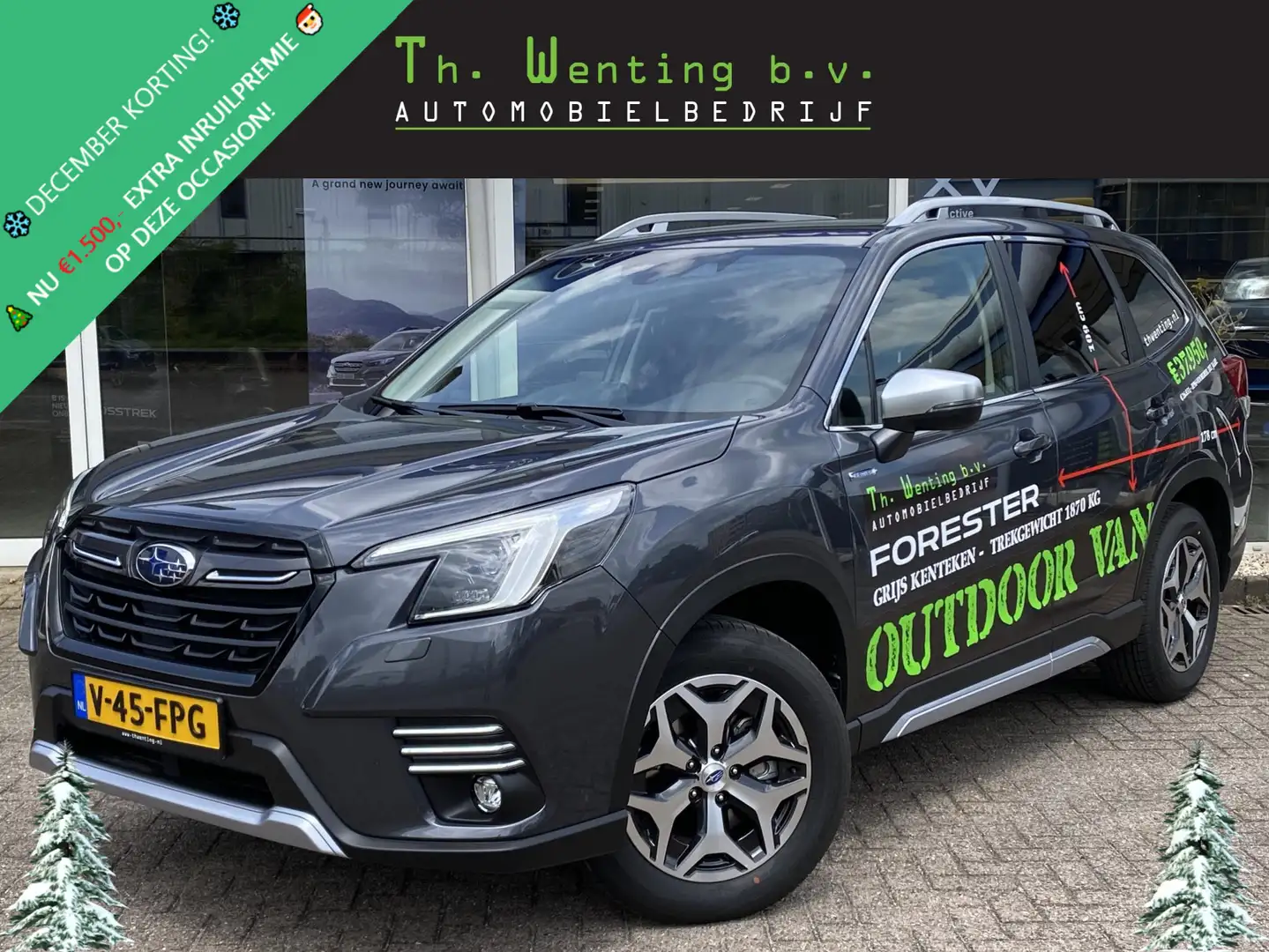 Subaru Forester 2.0 AWD Luxury | Grijs kenteken | Navigatie | Appe - 1