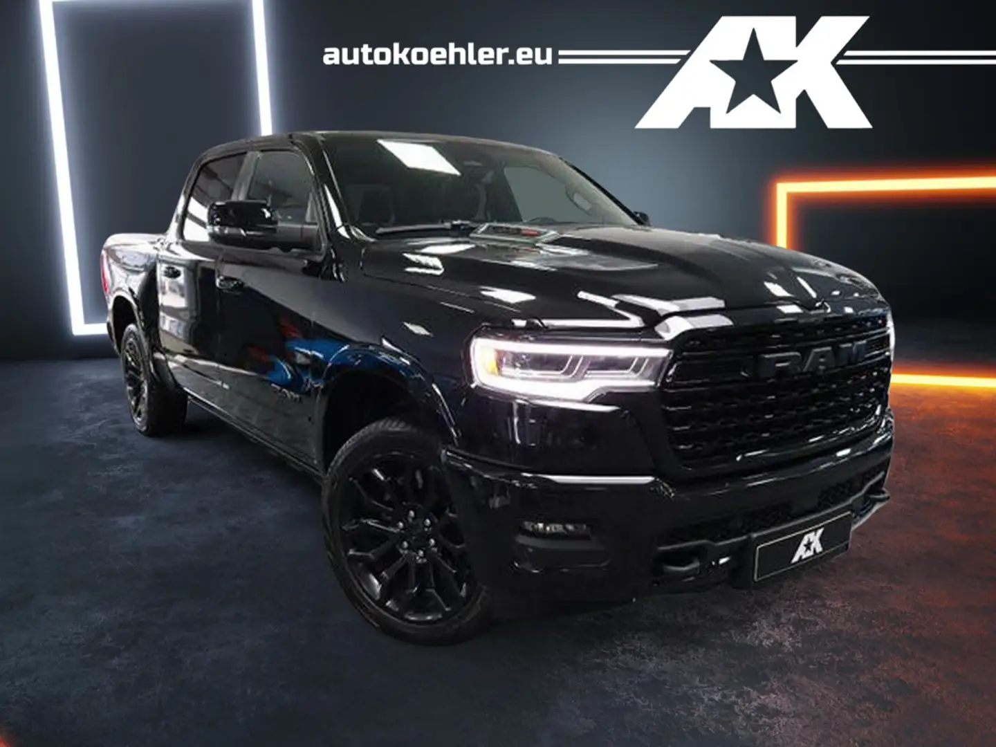 Dodge RAM Limited Night Gen6,Multitailgate,Beif.Displ,Massag Schwarz - 1