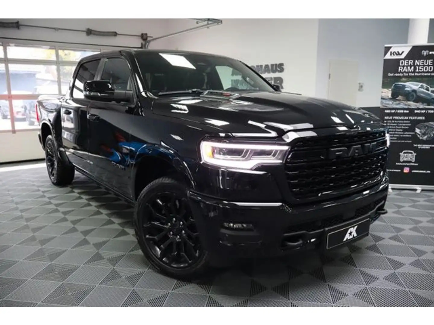 Dodge RAM Limited Night Gen6,Multitailgate,Beif.Displ,Massag Schwarz - 2