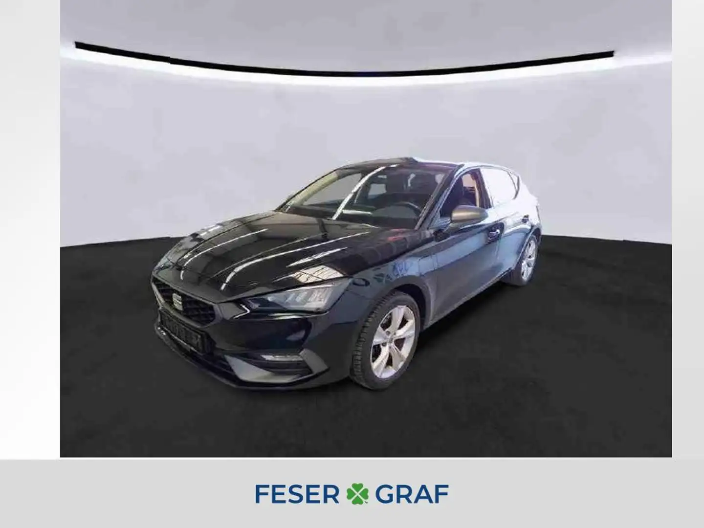 SEAT Leon FR 1.4 TSI e-Hybrid LED*LM*NAVI*PDC*SH Schwarz - 1