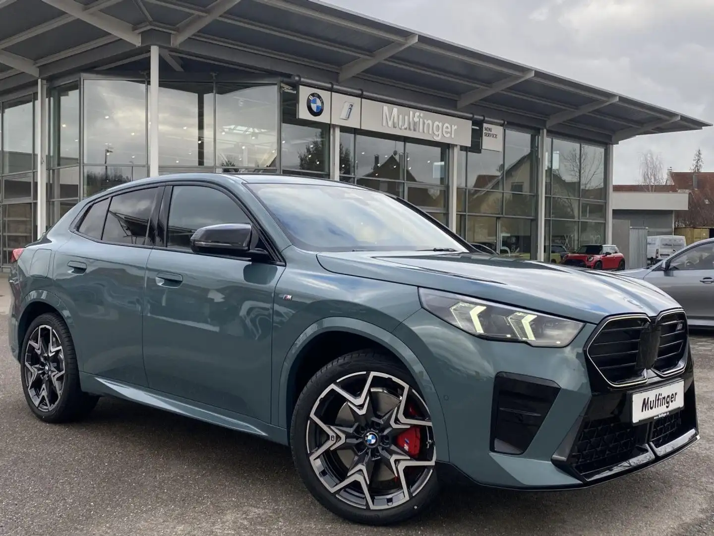 BMW X2 M35i DrvAss+ACC S-View Har/Kar HUD KomfZ.20" Grün - 2