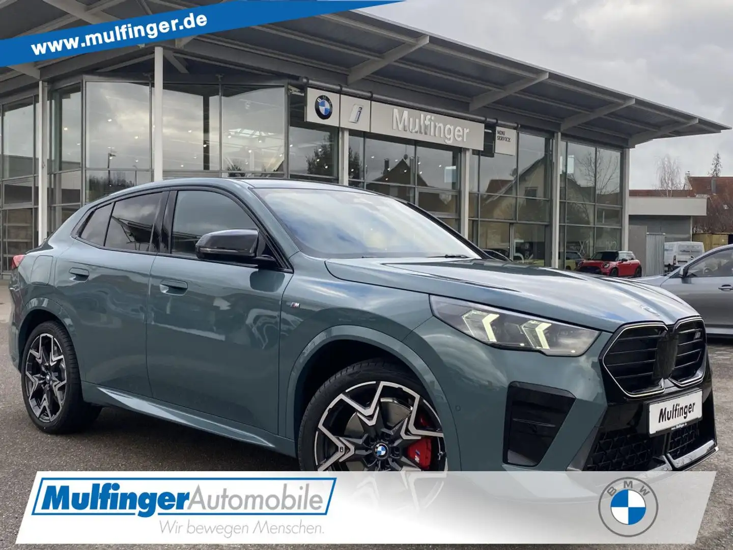 BMW X2 M35i DrvAss+ACC S-View Har/Kar HUD KomfZ.20" Grün - 1