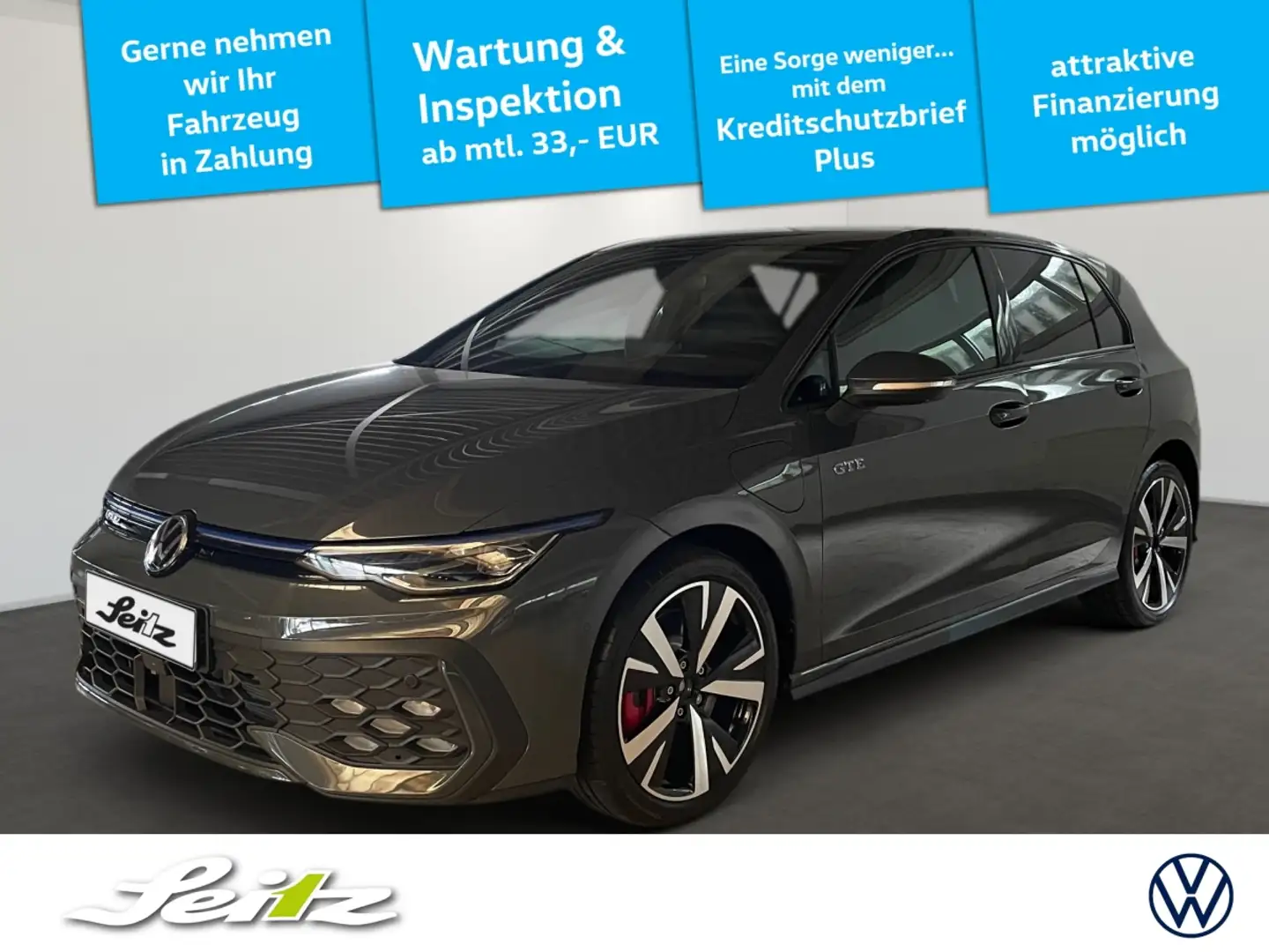 Volkswagen Golf VIII 1.5 TSI eHybrid GTE *AHK*HEAD-UP*MATRIX* Nero - 1