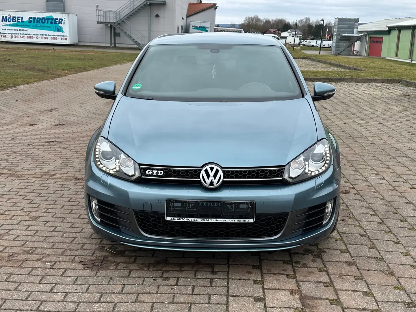 Volkswagen Golf GTD GTD Modrá - 2