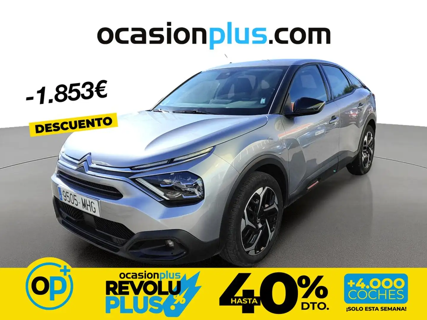 Citroen C4 1.2 PureTech Feel Pack S&S 130 Gris - 1