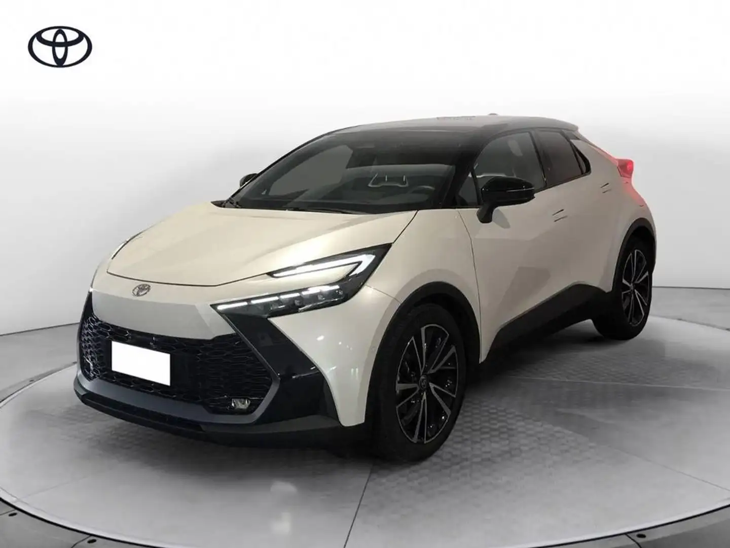 Toyota C-HR 1.8 hv Lounge fwd e-cvt Bianco - 1
