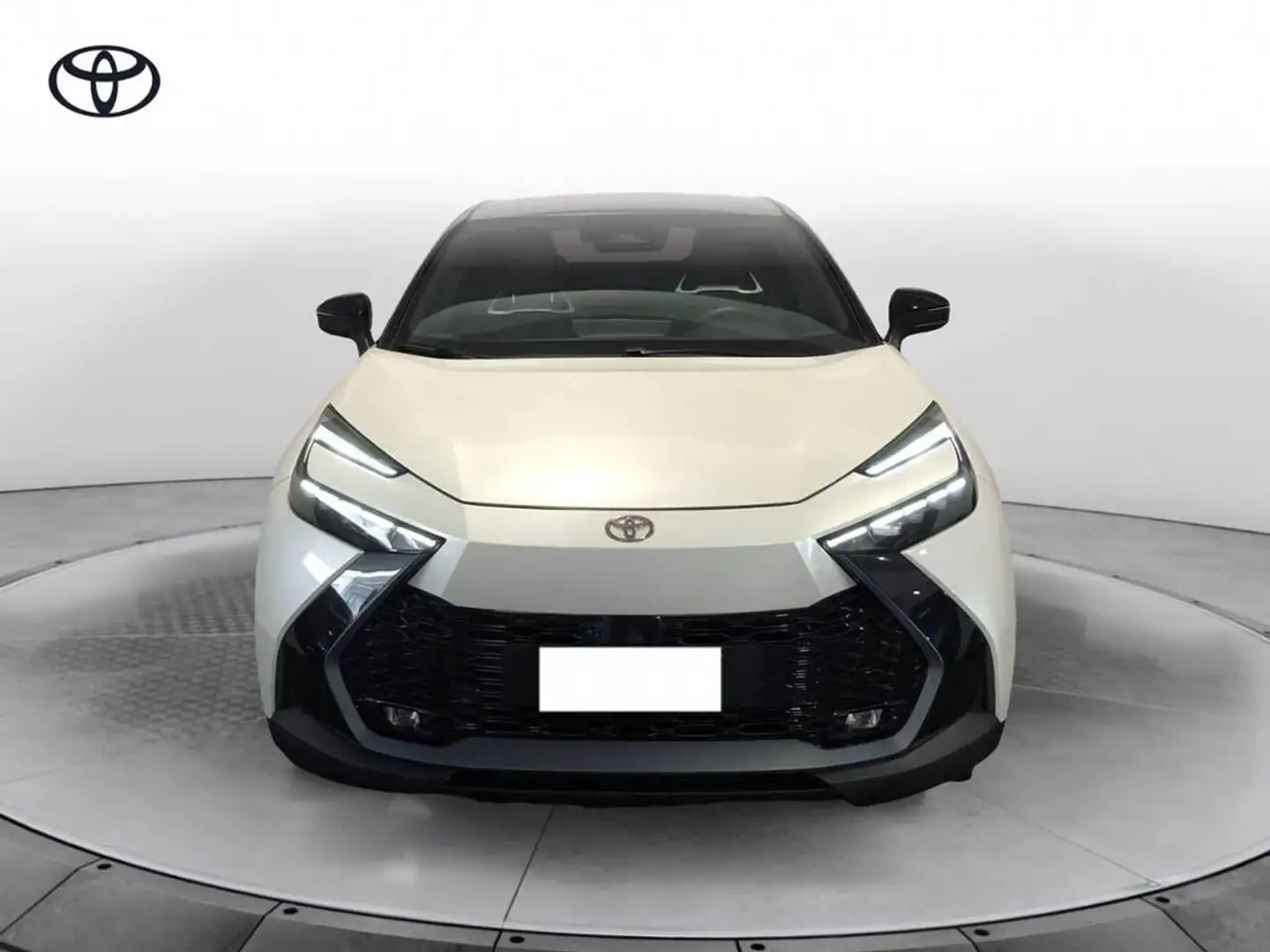 Toyota C-HR 1.8 hv Lounge fwd e-cvt Bianco - 2