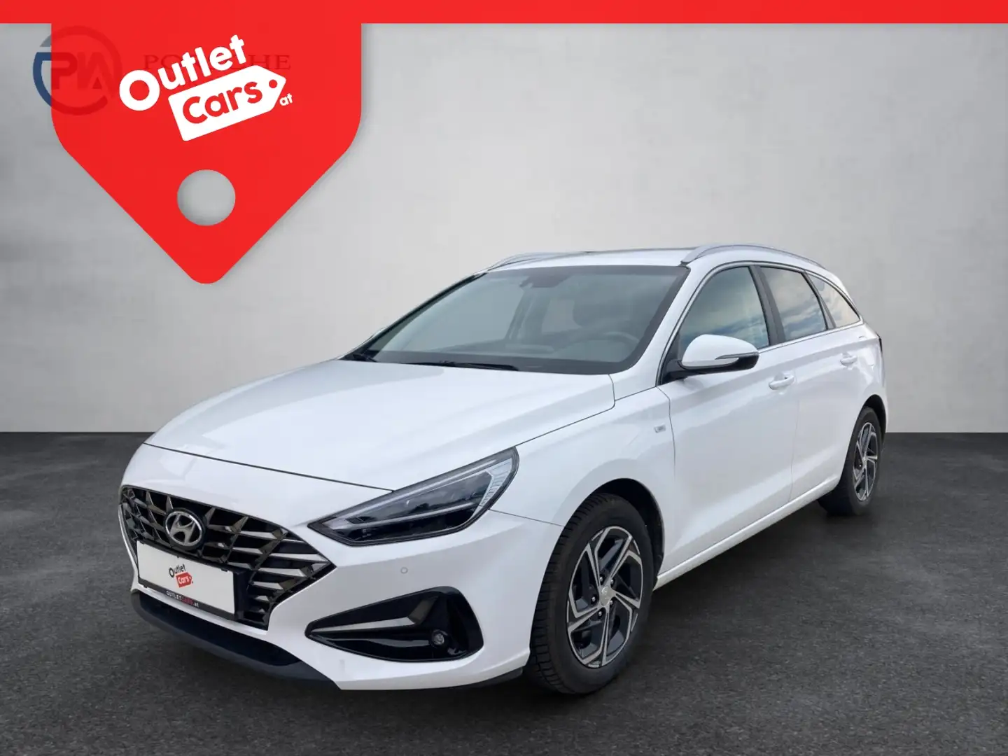 Hyundai i30 CW 1,5 T-GDI 48V LED+RFK+DynLicht+PDC+SHZ Weiß - 1