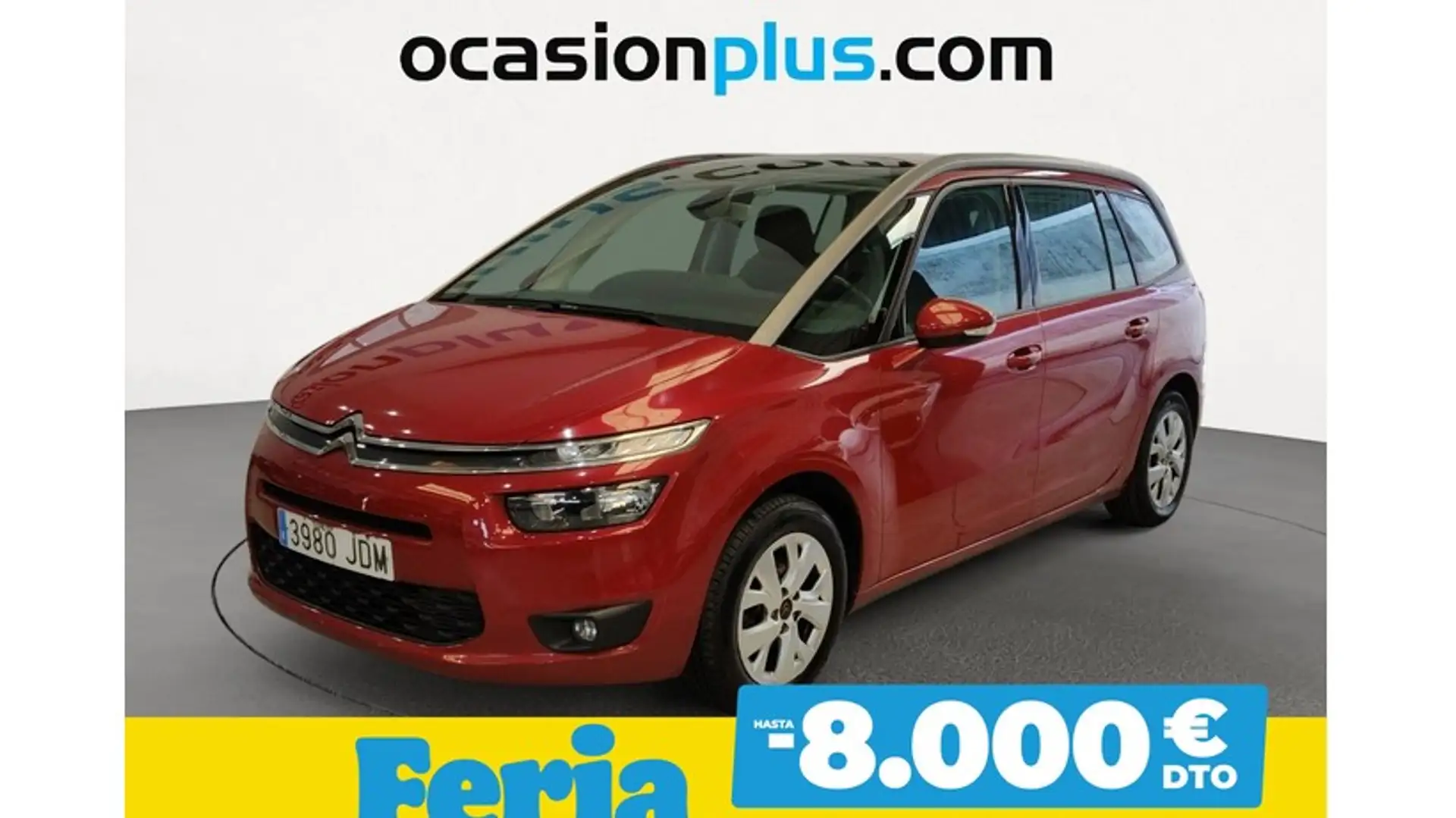 Citroen C4 Grand Picasso 1.6HDi Seduction 115 Rojo - 1