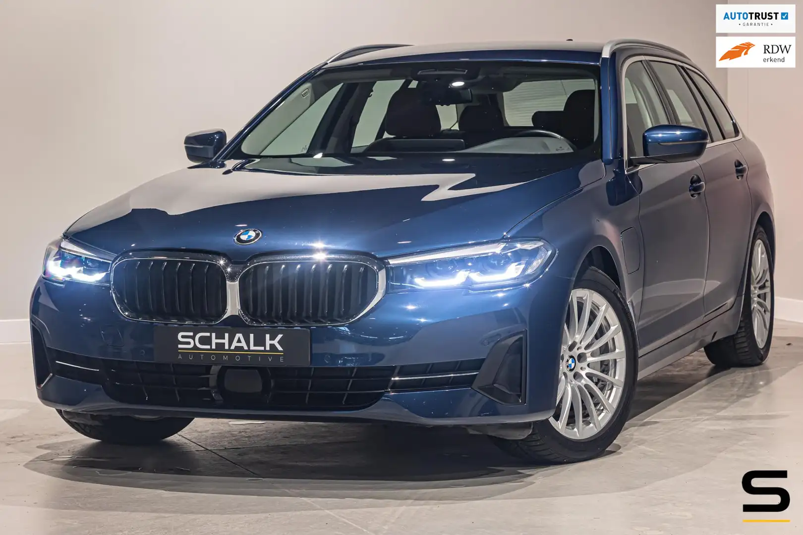 BMW 530 5-serie Touring 530e xDrive High Executive|Camera| Bleu - 1