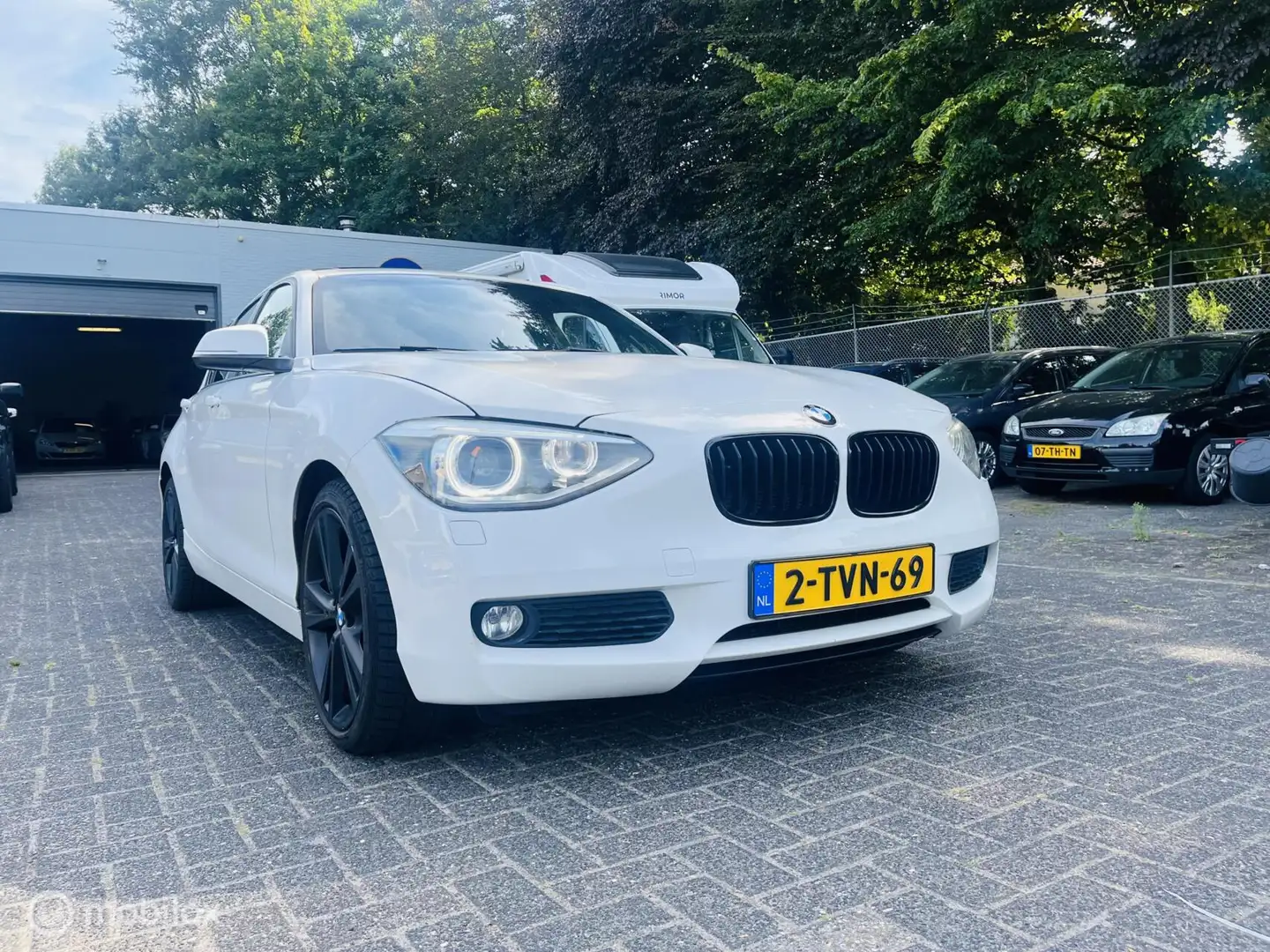 BMW 116 1-serie 116d High Executive Sport / Leder / Dak / Blanc - 2