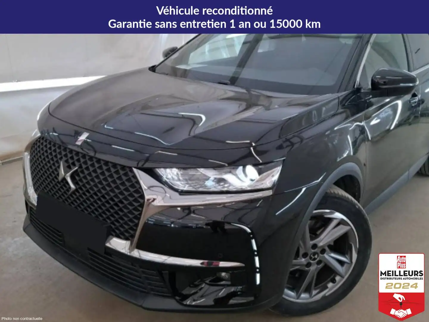 DS Automobiles DS 7 Crossback Hybride E-Tense 225 EAT8 Bastille +GPS +Caméra Noir - 1
