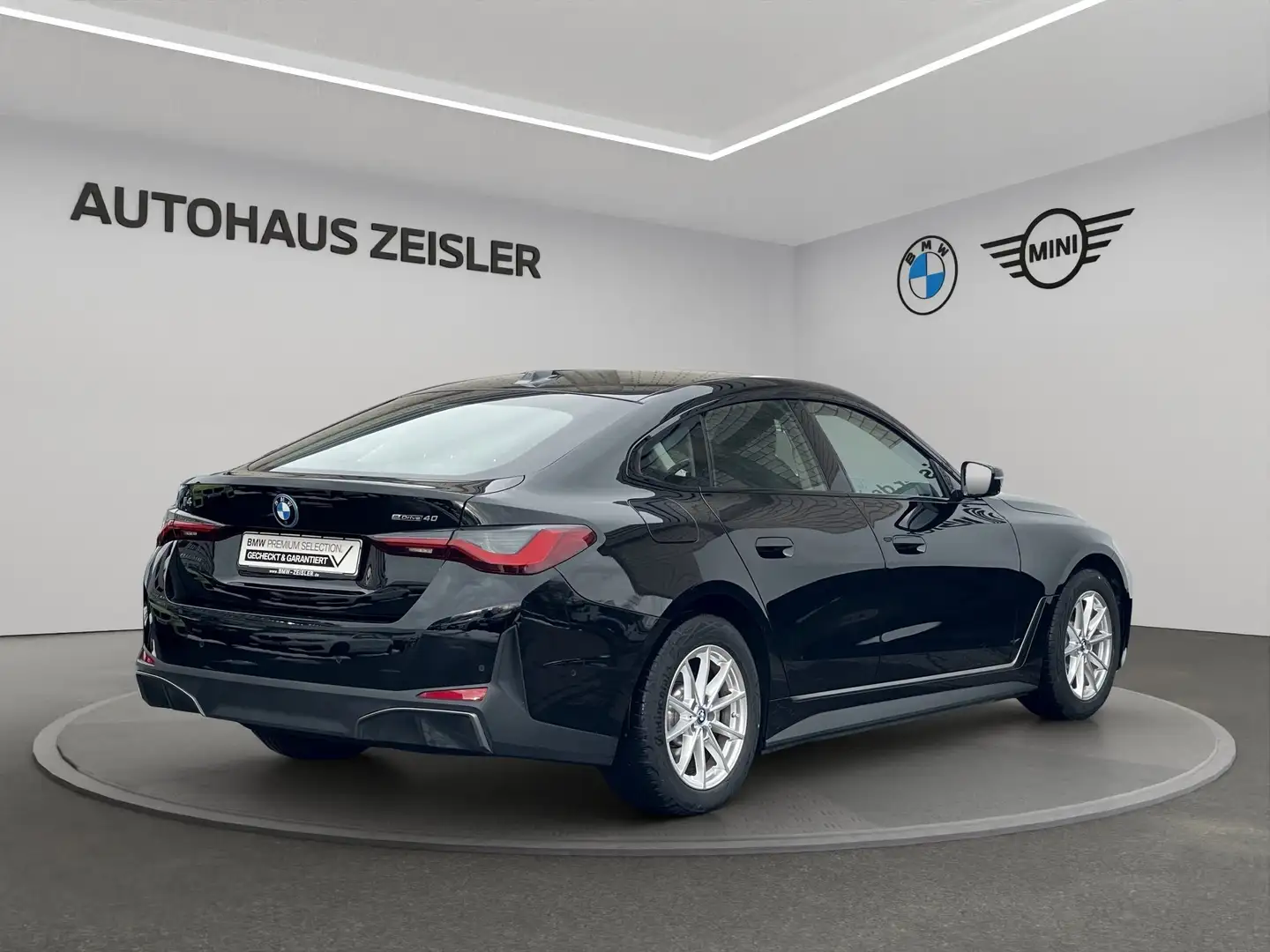 BMW i4 eDrive40 Gran Coupé +19tkm+ UPE 62.290,-- Noir - 2