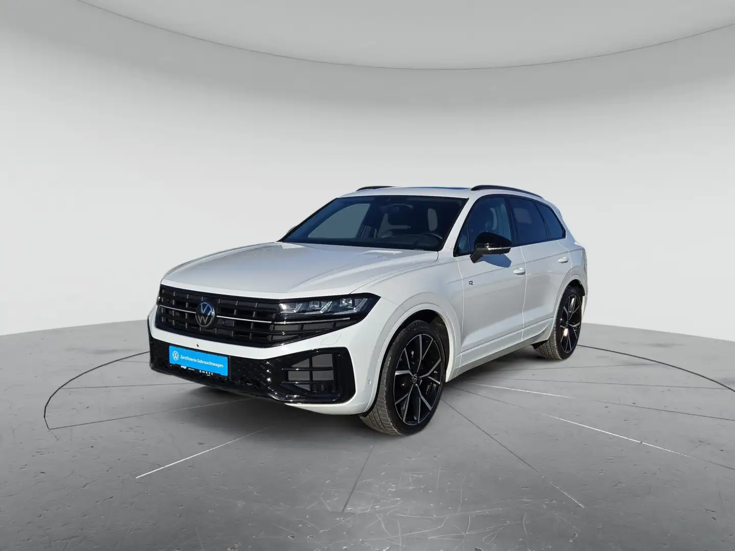 Volkswagen Touareg R-Line, LEDER/MATRIX/360°VIEW/AHK/PANO/P Blanc - 2