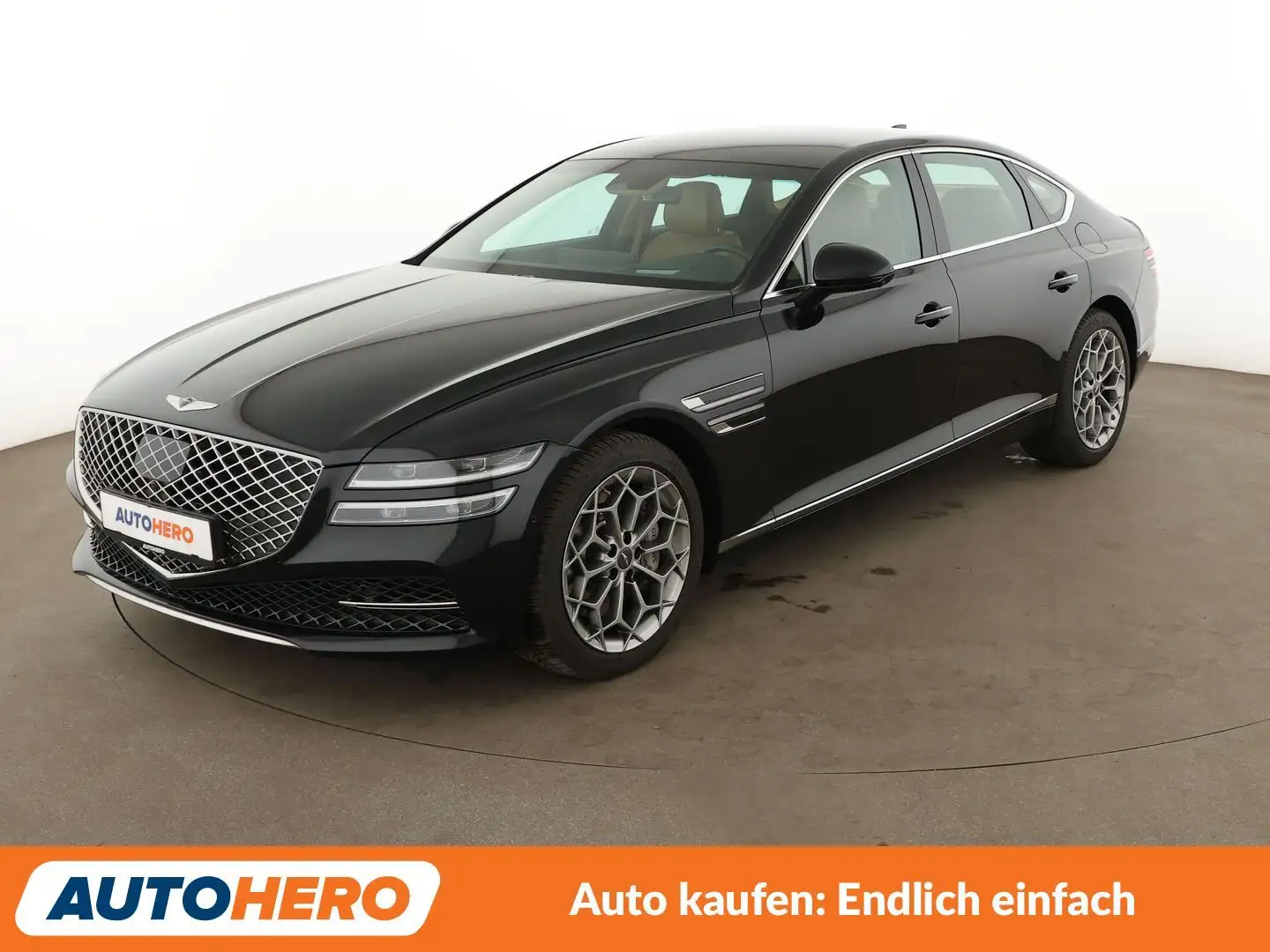 Genesis G80 2.5 T-GDI Luxury 4WD Aut.*NAV*ACC*360CAM*PDC*SHZ* Negro - 1